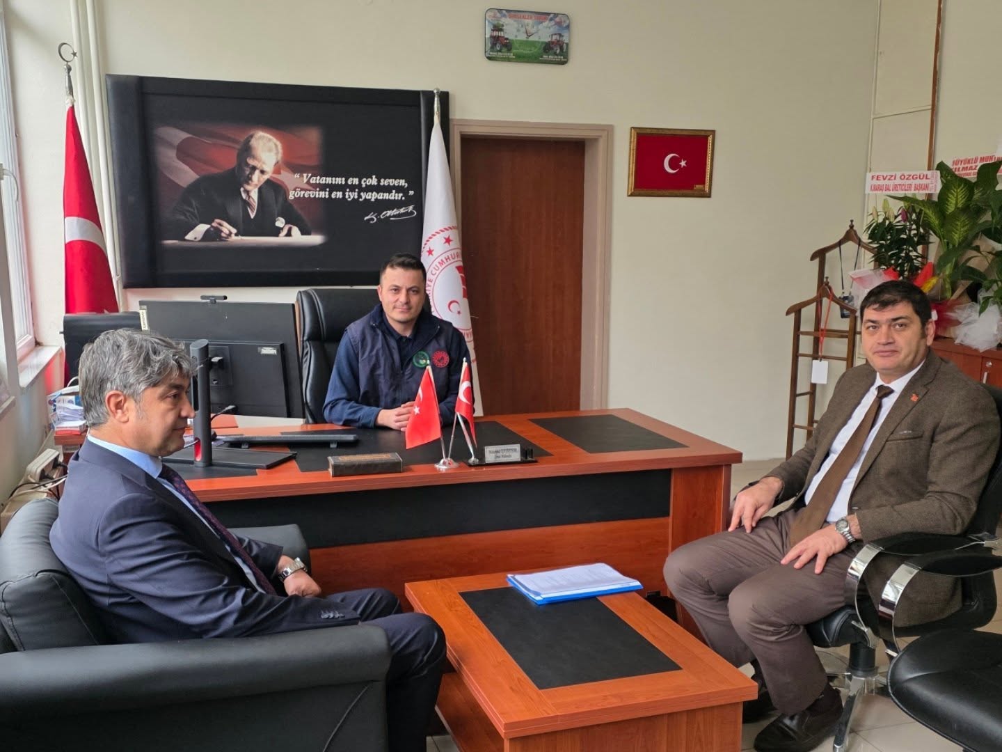 Afşin’de Kurumlar Arası İş Birliği Görüşmesi