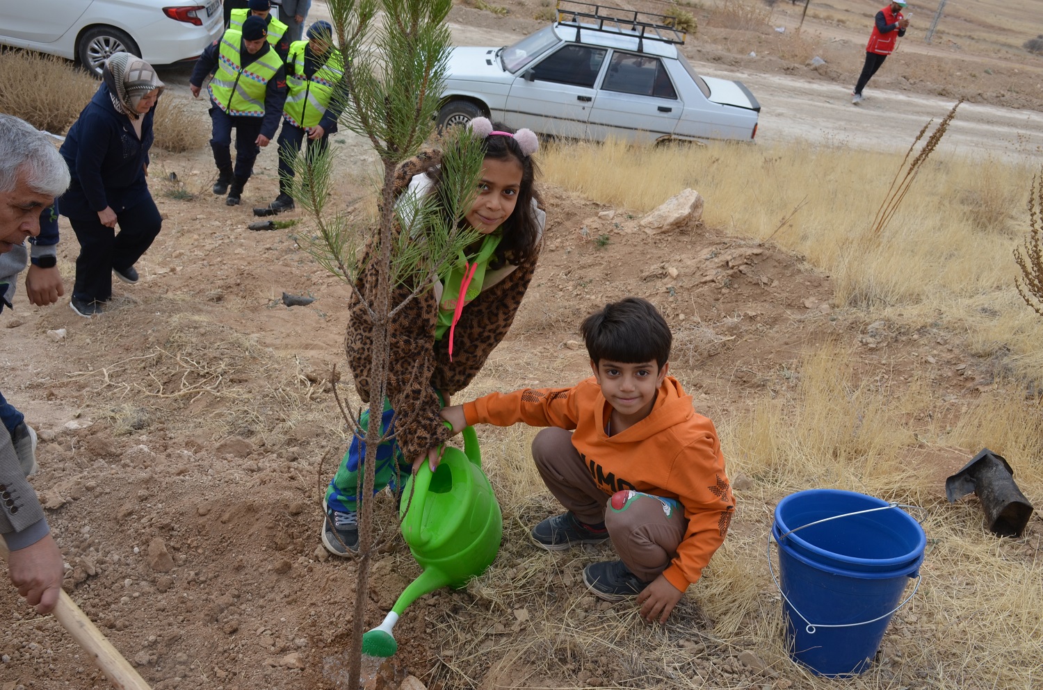 Afşin’de Milli Ağaçlandırma Günü’nde Fidan Dikimi Yapıldı (9)-2