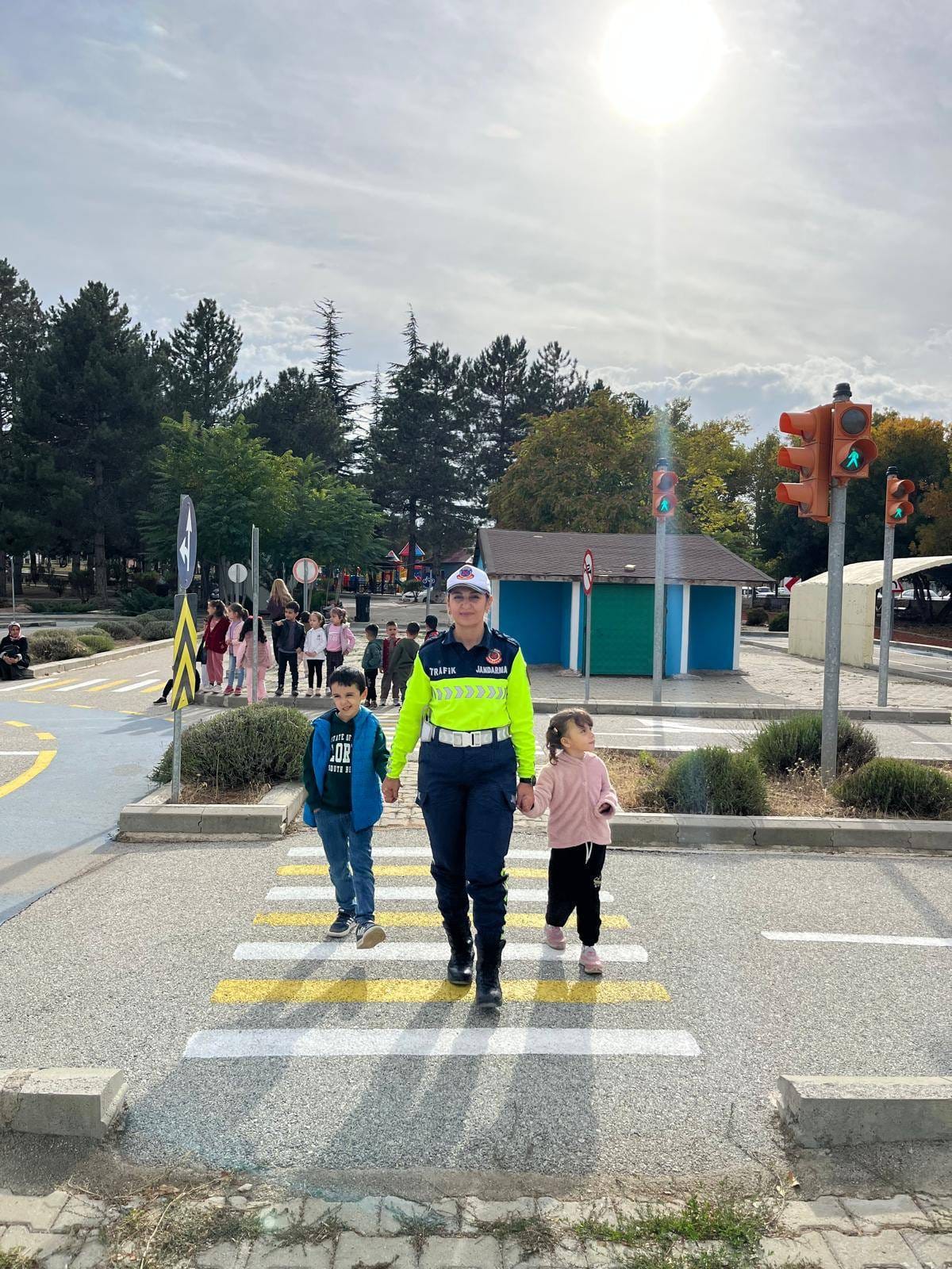 Afşin’de Öğrencilere Trafik Eğitimi Verildi