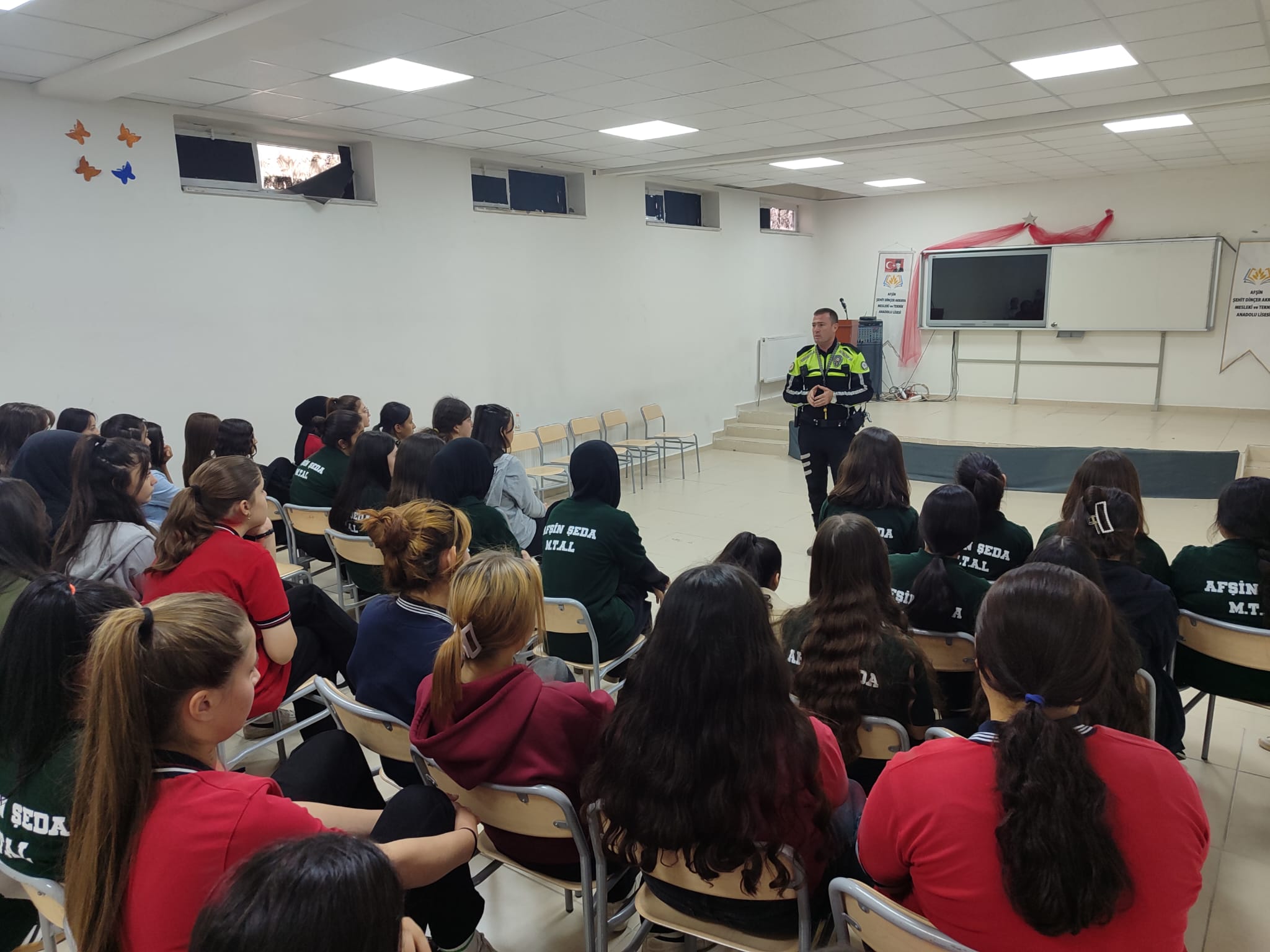 Afşin’de Öğrencilere Trafik Eğitimi Verildi18