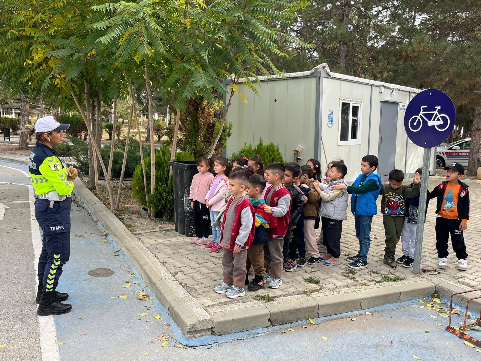 Afşin’de Öğrencilere Trafik Eğitimi Verildi7