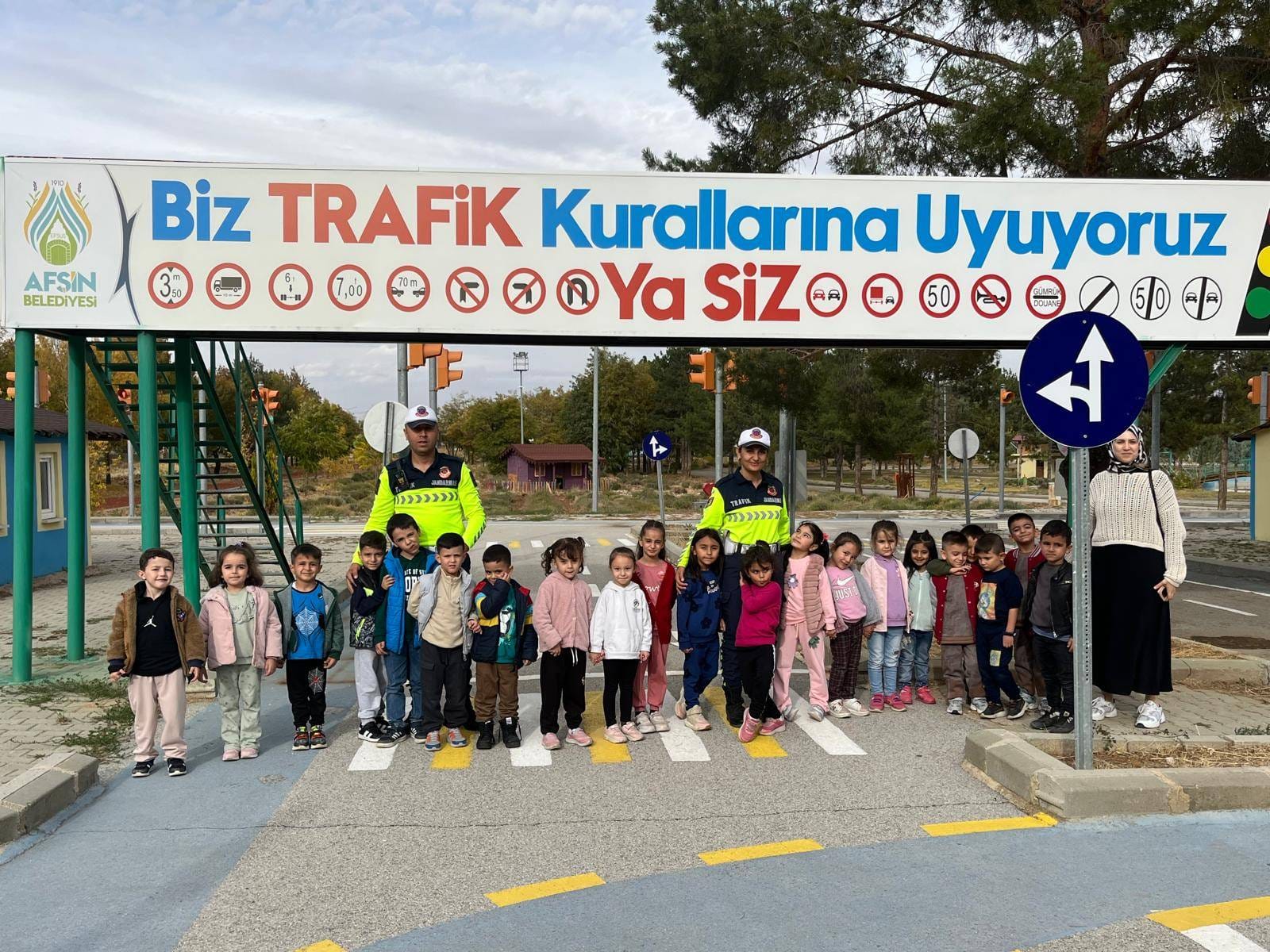 Afşin’de Öğrencilere Trafik Eğitimi Verildi8