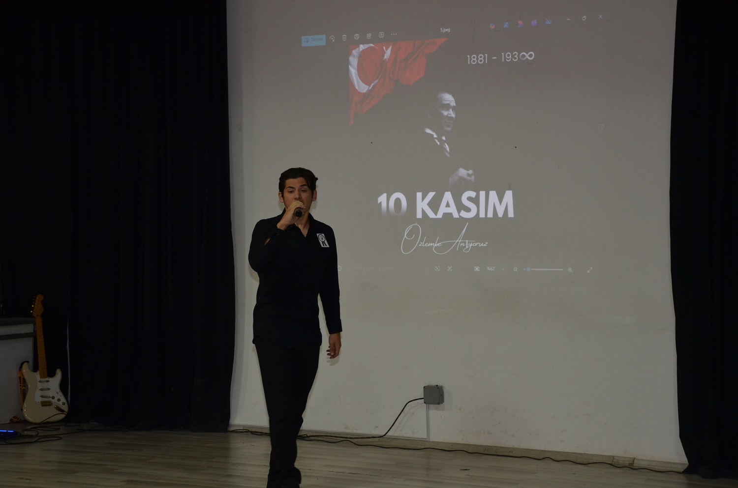 Afşin’de Öğrencilerle 10 Kasım Anma Programı Gerçekleşti (11)