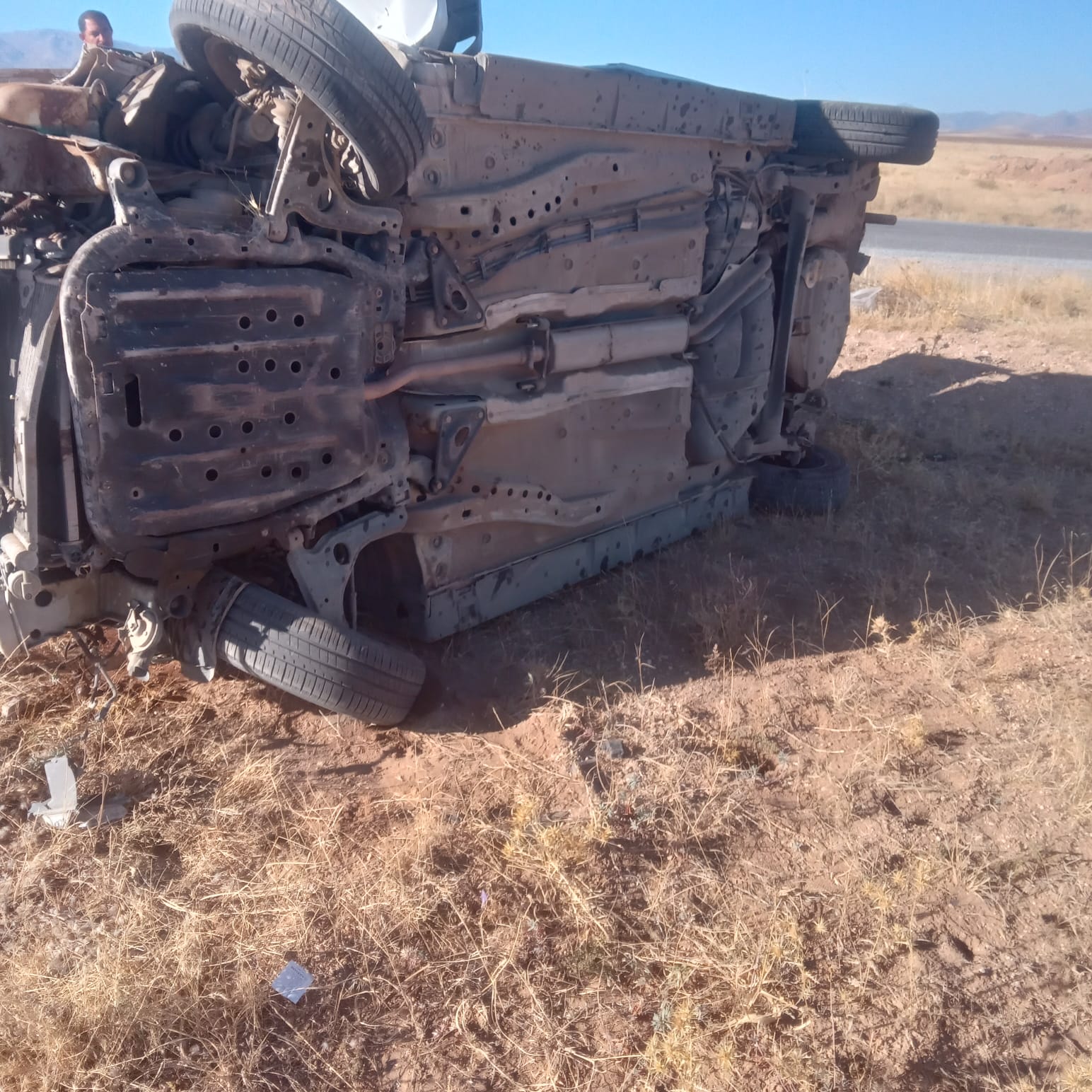 Afşin’de Trafik Kazası 1 Yaralı (2)-2