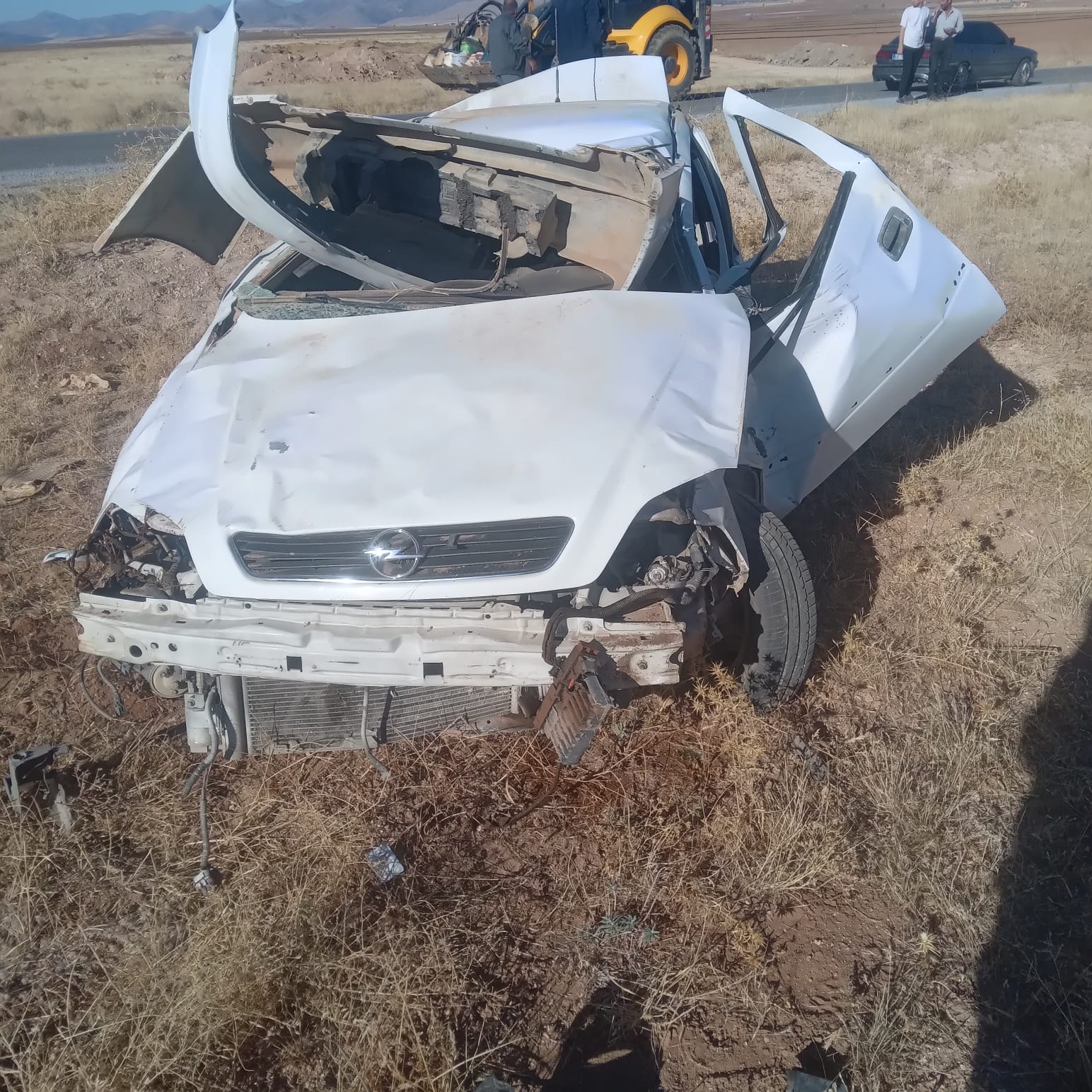 Afşin’de Trafik Kazası 1 Yaralı (3)-2