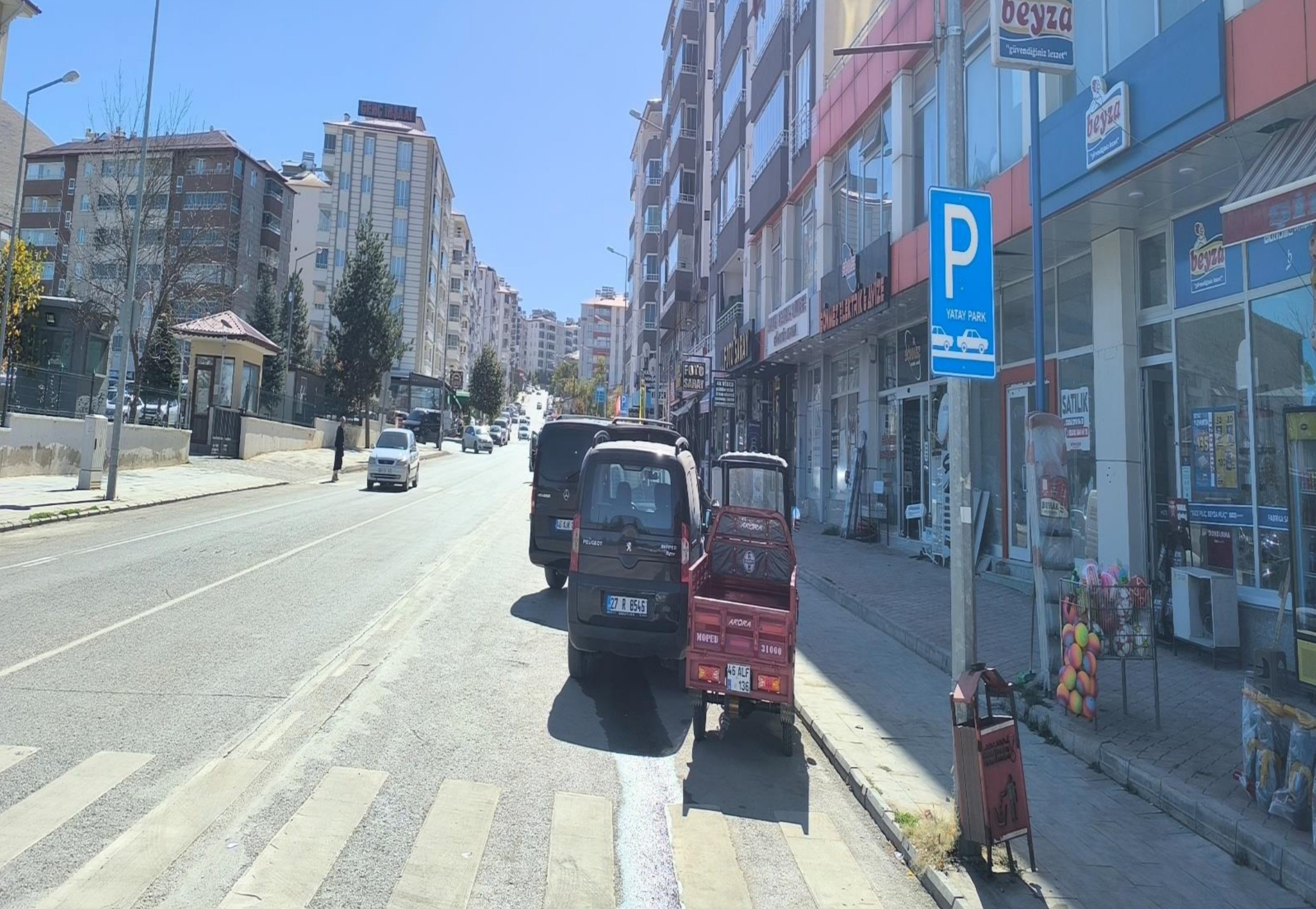 Afşin’de Yatay Park Düzeni İçin Uyarı Kurallara Uymayanlara Cezai İşlem Uygulanacak (12)