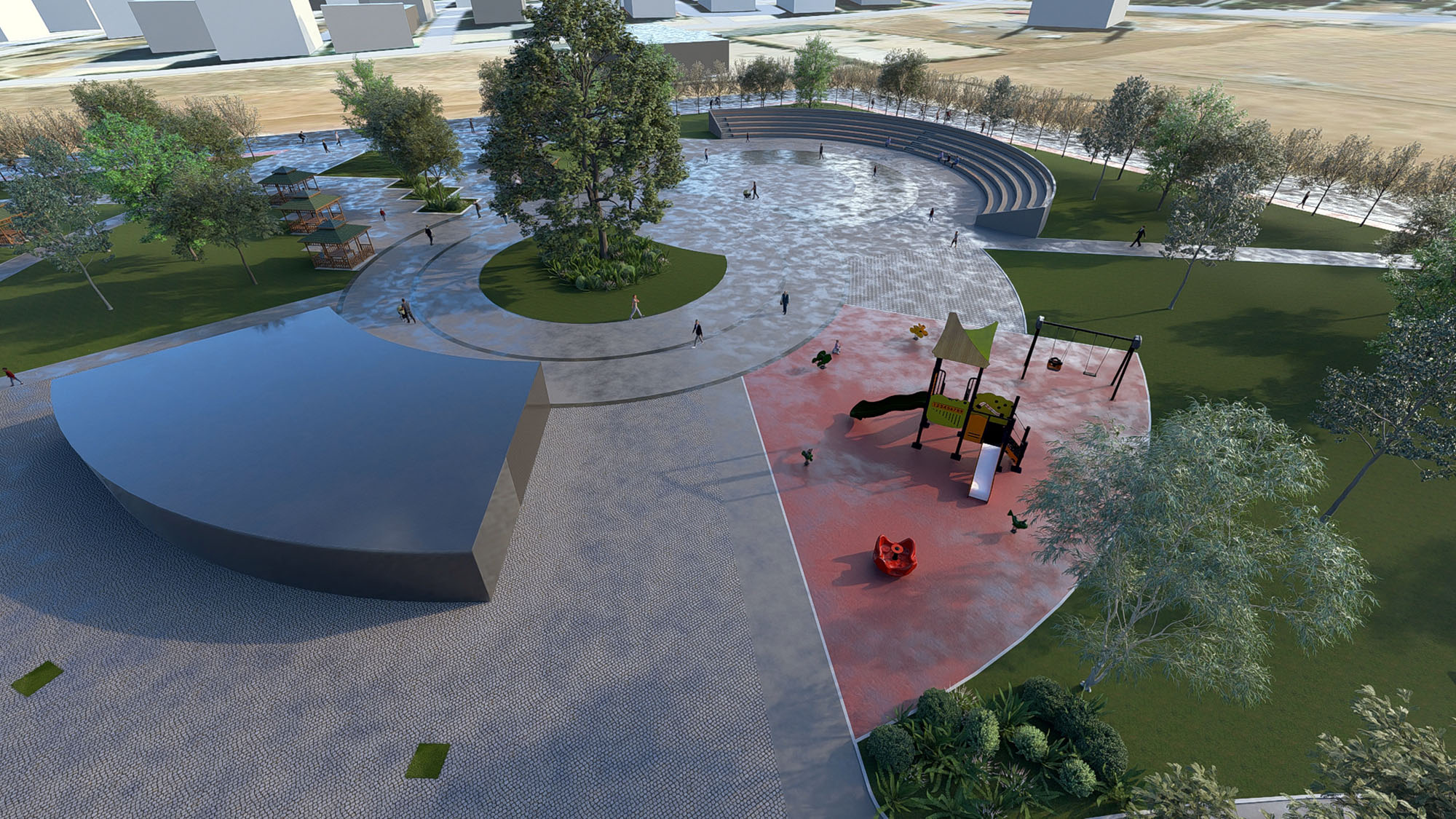 Afşin’e Yeni Nefes; Millet Bahçesi Baştan Sona Yenileniyor (10)