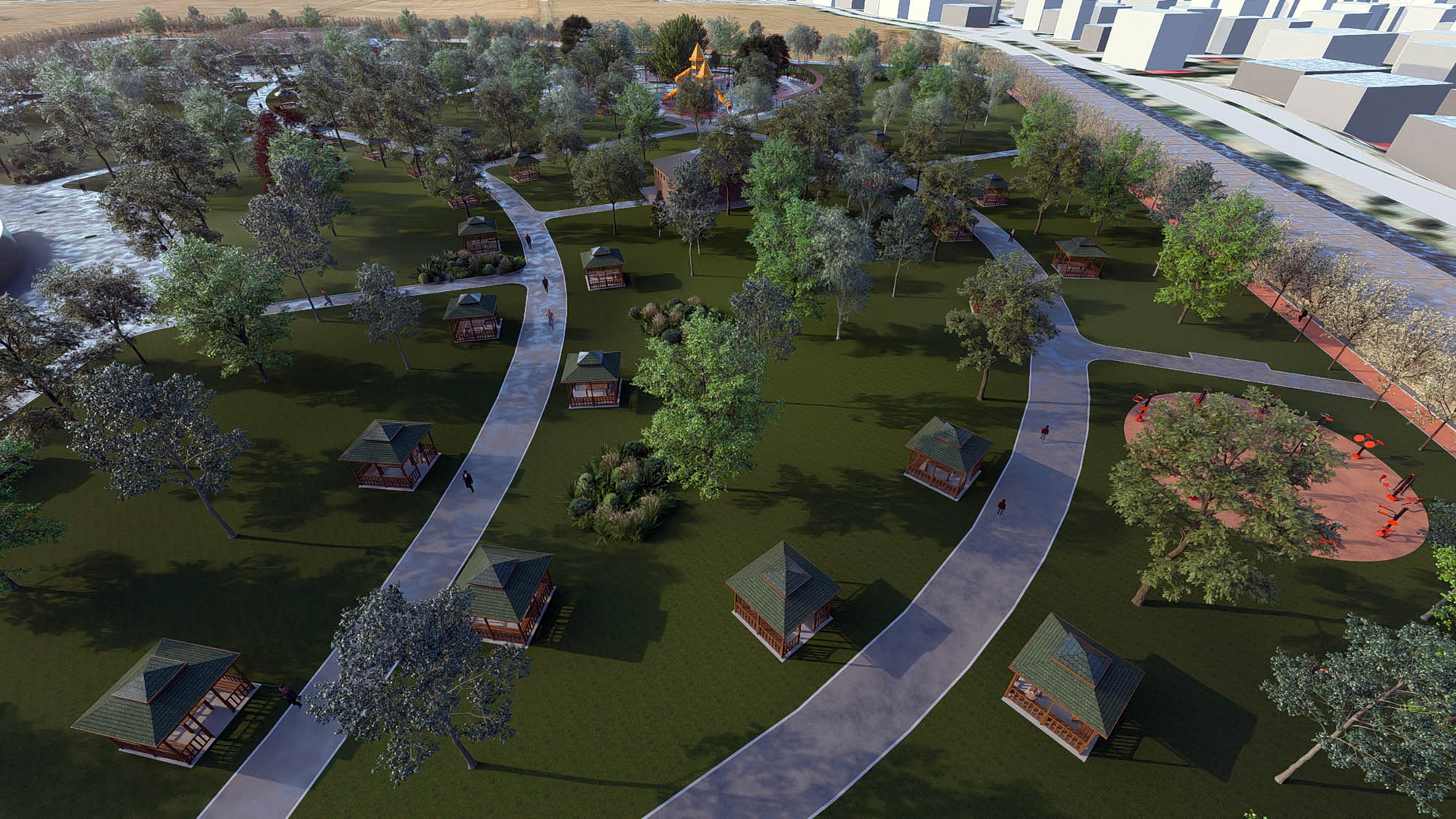 Afşin’e Yeni Nefes; Millet Bahçesi Baştan Sona Yenileniyor (11)