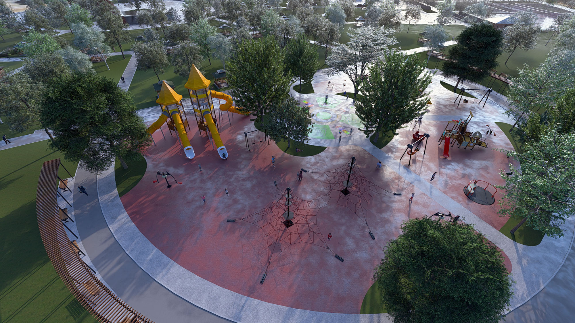 Afşin’e Yeni Nefes; Millet Bahçesi Baştan Sona Yenileniyor (12)