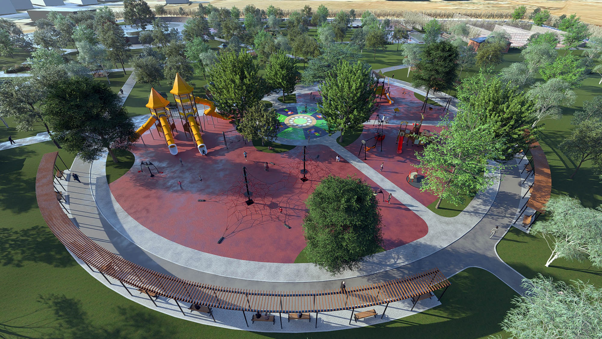 Afşin’e Yeni Nefes; Millet Bahçesi Baştan Sona Yenileniyor (13)