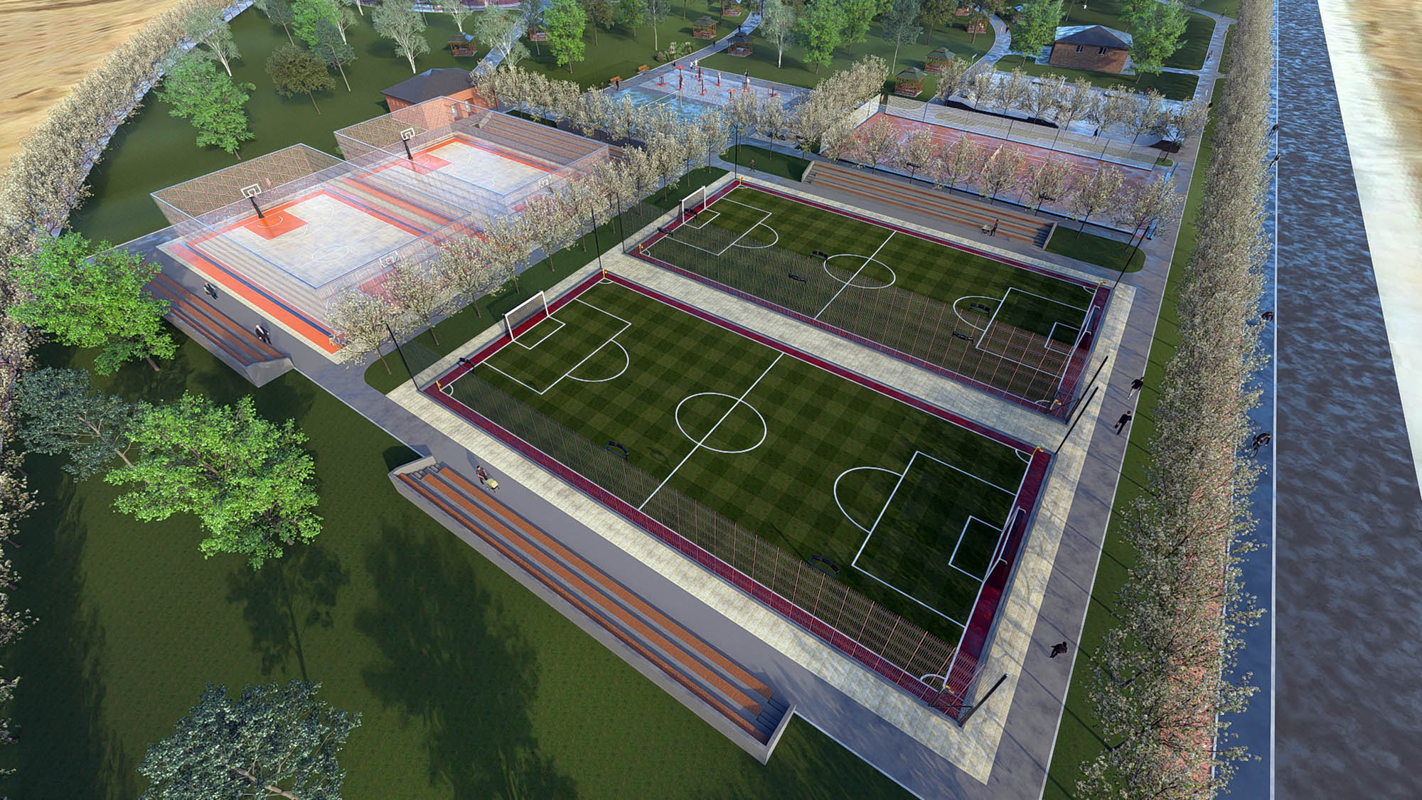 Afşin’e Yeni Nefes; Millet Bahçesi Baştan Sona Yenileniyor (8)