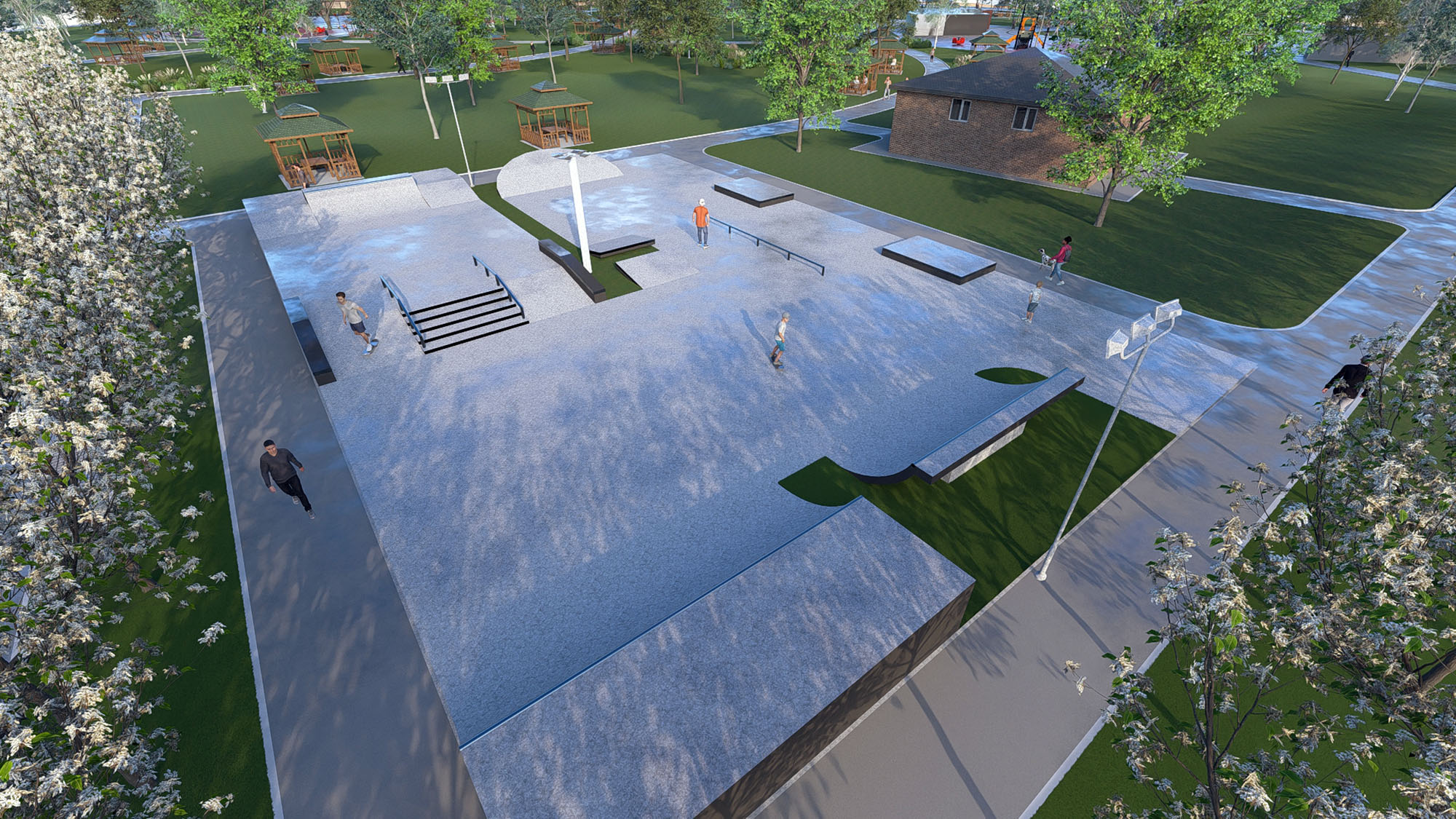 Afşin’e Yeni Nefes; Millet Bahçesi Baştan Sona Yenileniyor (9)