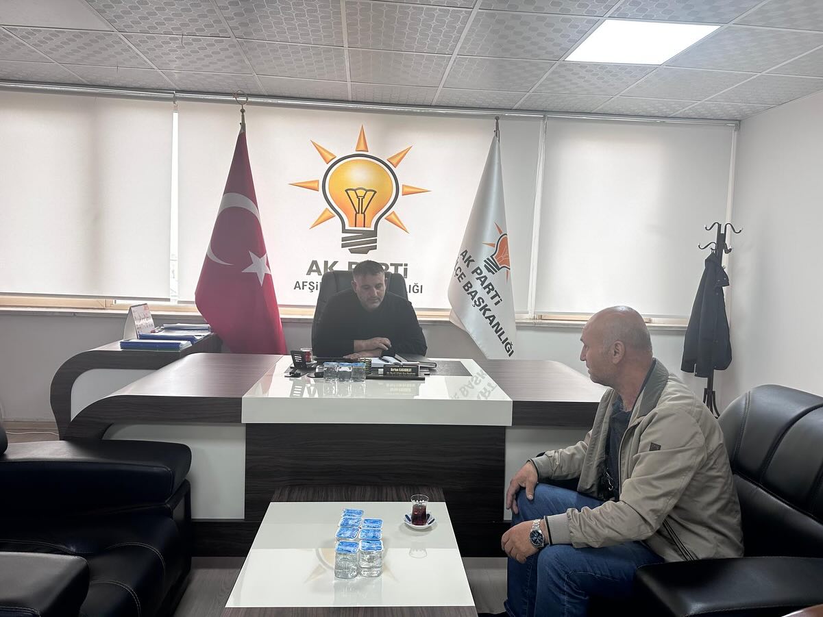 Ak Parti Afşin İlçe Başkanlığına Ziyaretler Devam Ediyor2