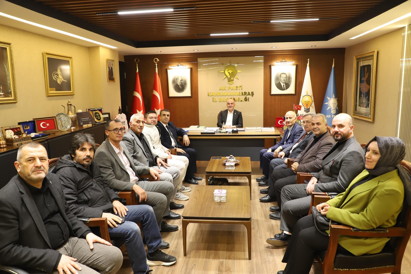 Ak Parti Kahramanmaraş İl Başkanlığı, Andırınlılar Yardımlaşma Ve Dayanışma Derneği’ni Ağırladı1