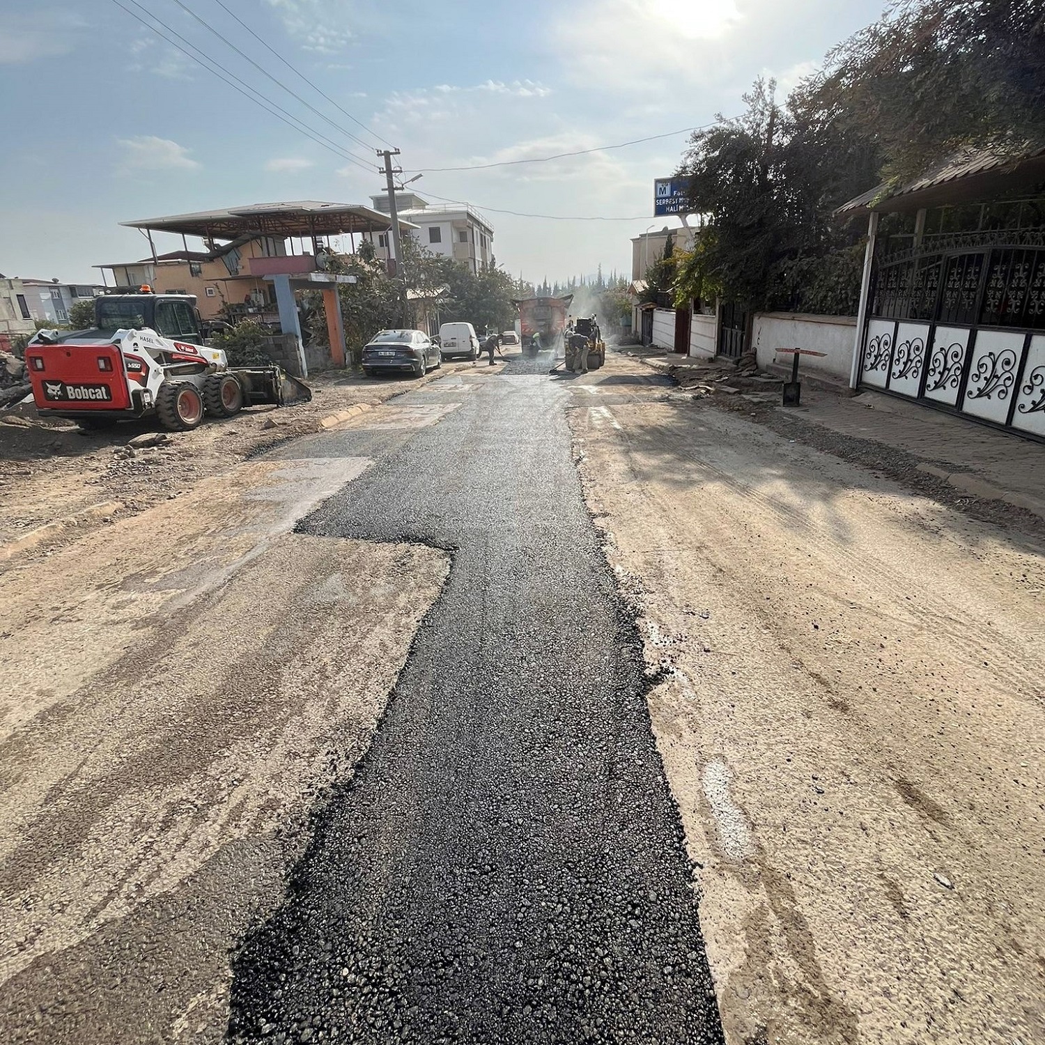 Altyapısı Tamamlanan Arterlerde Ulaşım Konforu Da Yeniden Tesis Ediliyor (2)