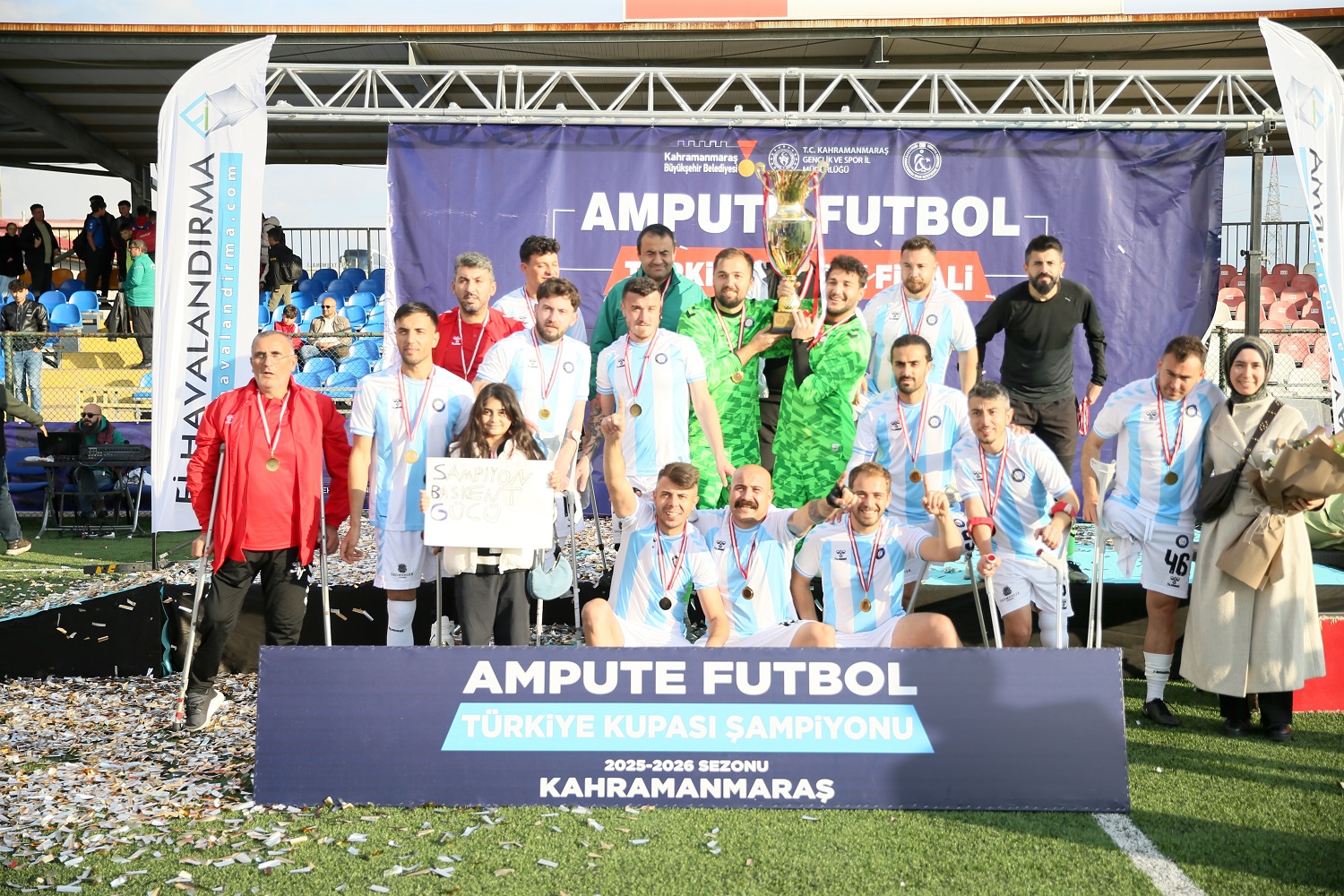 Ampute Futbol Türkiye Kupası'nı Başkent Ampute Futbol Gücü Kazandı (2)
