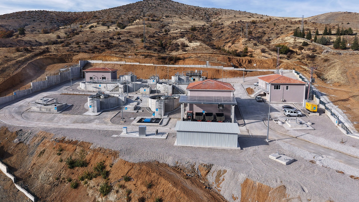 Büyükşehir Ekinözü Atıksu Arıtma Tesisi’ni Tamamladı (1)