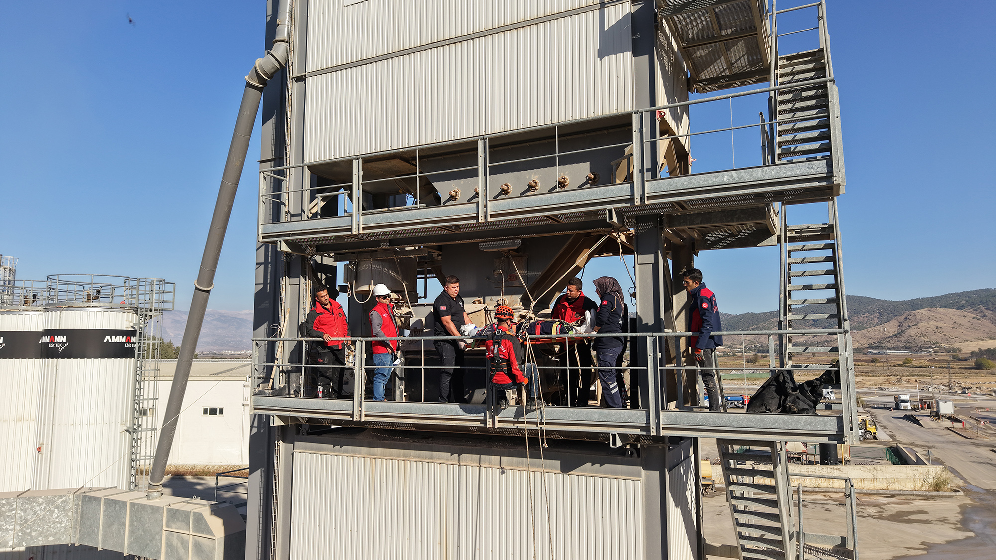 Büyükşehir’den Gerçeği Aratmayan Acil Durum Tatbikatı (1)