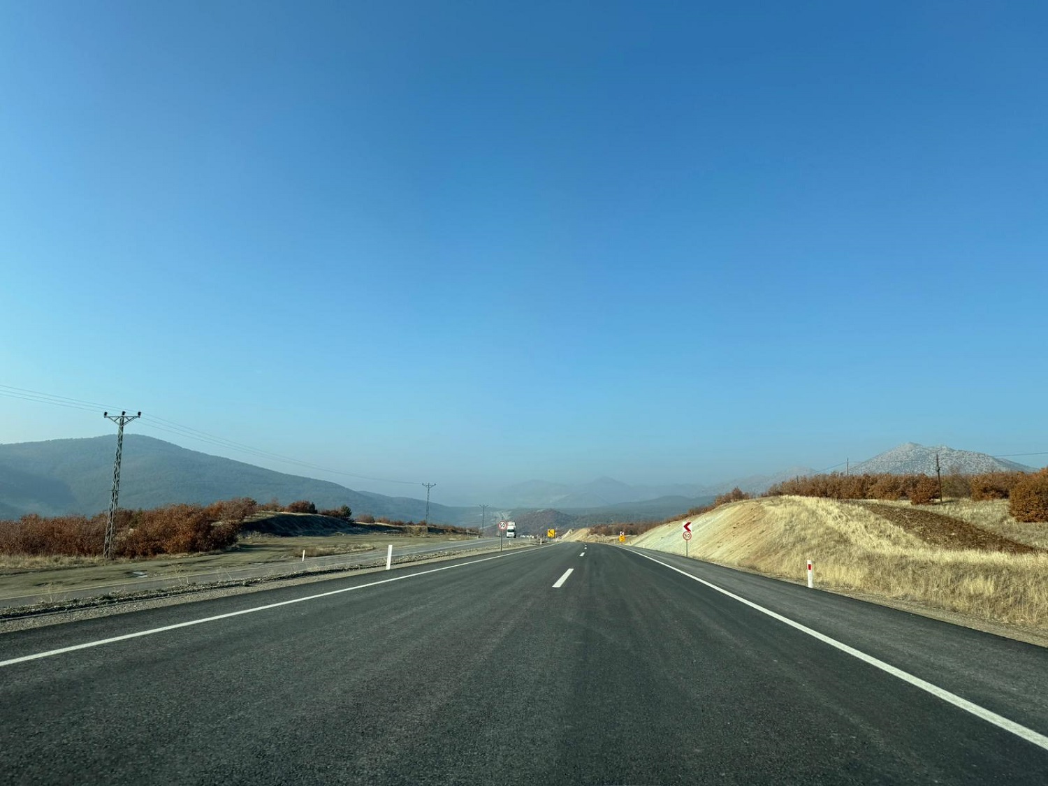 Elbistan Afşin Göksun Yolunda Sona Gelindi 1 Kilometre Kaldı (3)