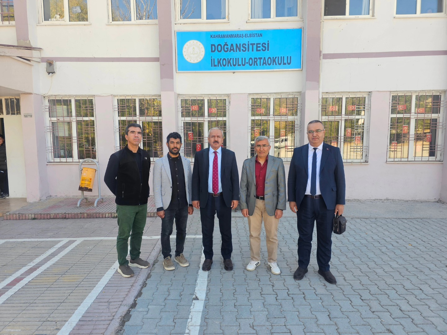 Elbistan İlçe Milli Eğitim Müdürü Gezer’den Doğansitesi İlk Ve Ortaokuluna Ziyaret