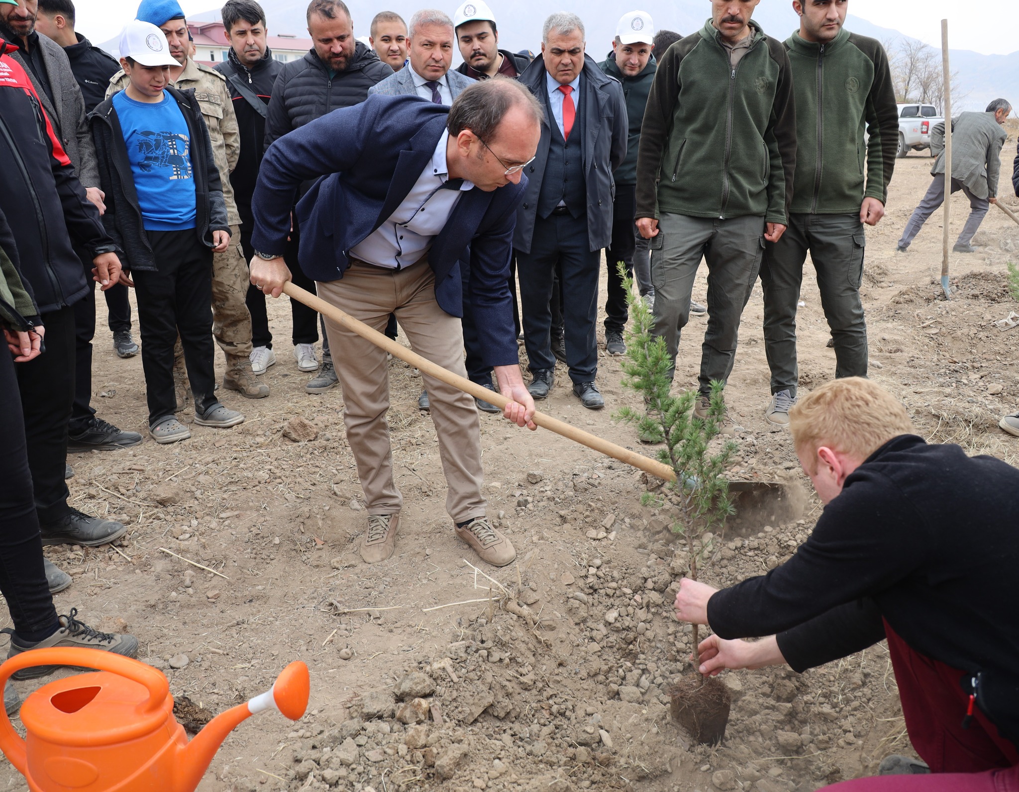 Elbistan’da Milli Ağaçlandırma Günü Etkinliği Gerçekleştirildi