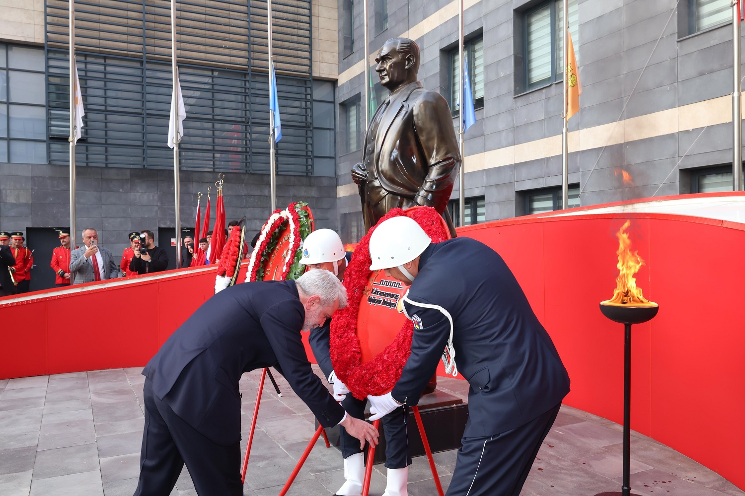 Gazi Mustafa Kemal Atatürk, Vefatının 87’Nci Yıl Dönümünde Saygıyla Anıldı (4)