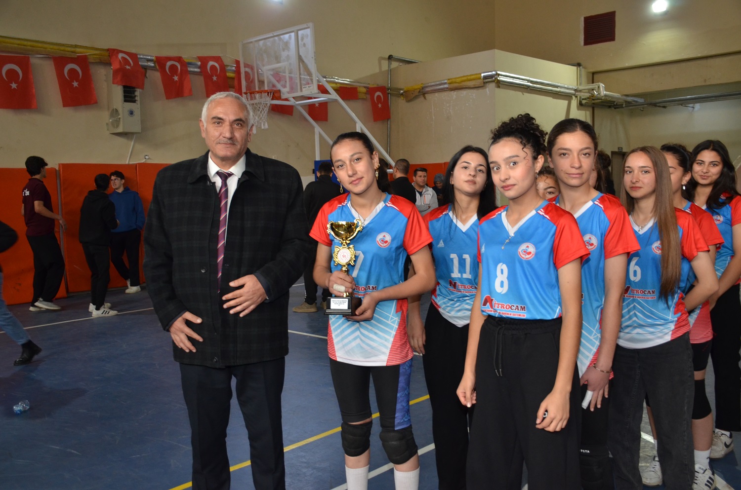 Gençler Kız Voleybol Şampiyonu Afşin Anadolu Lisesi Oldu (11)