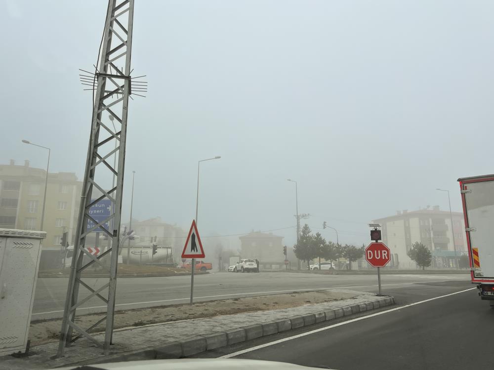 Göksun’da Sis Etkili Oldu (4)