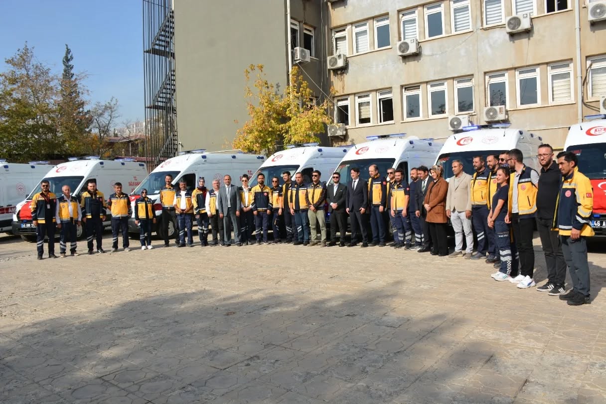 Kahramanmaraş’a 9 Yeni Ambulans Acil Sağlık Hizmetlerinde Güçlü Destek2