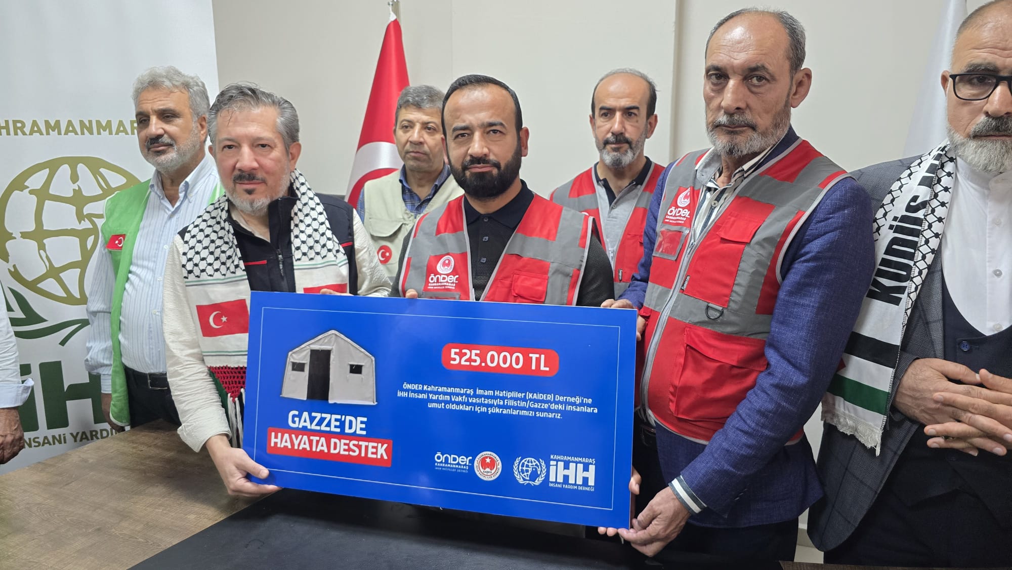 Kahramanmaraşlı İmam Hatipliler’den Gazze’ye Anlamlı Destek (2)