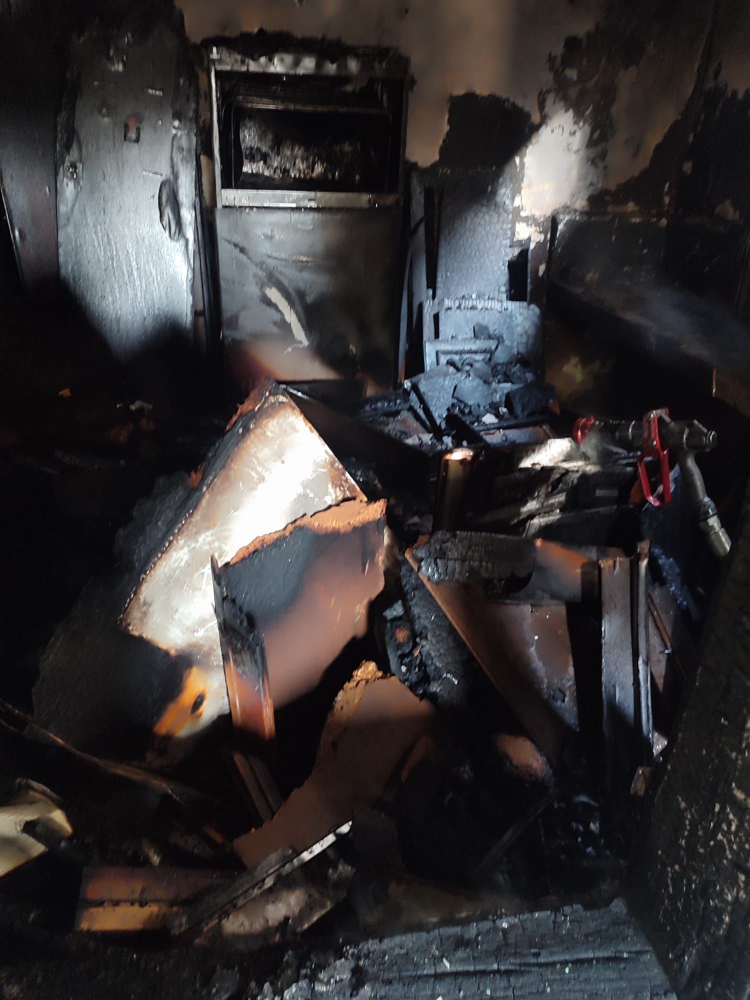 Kahramanmaraş'ta Ev Yangını (3)