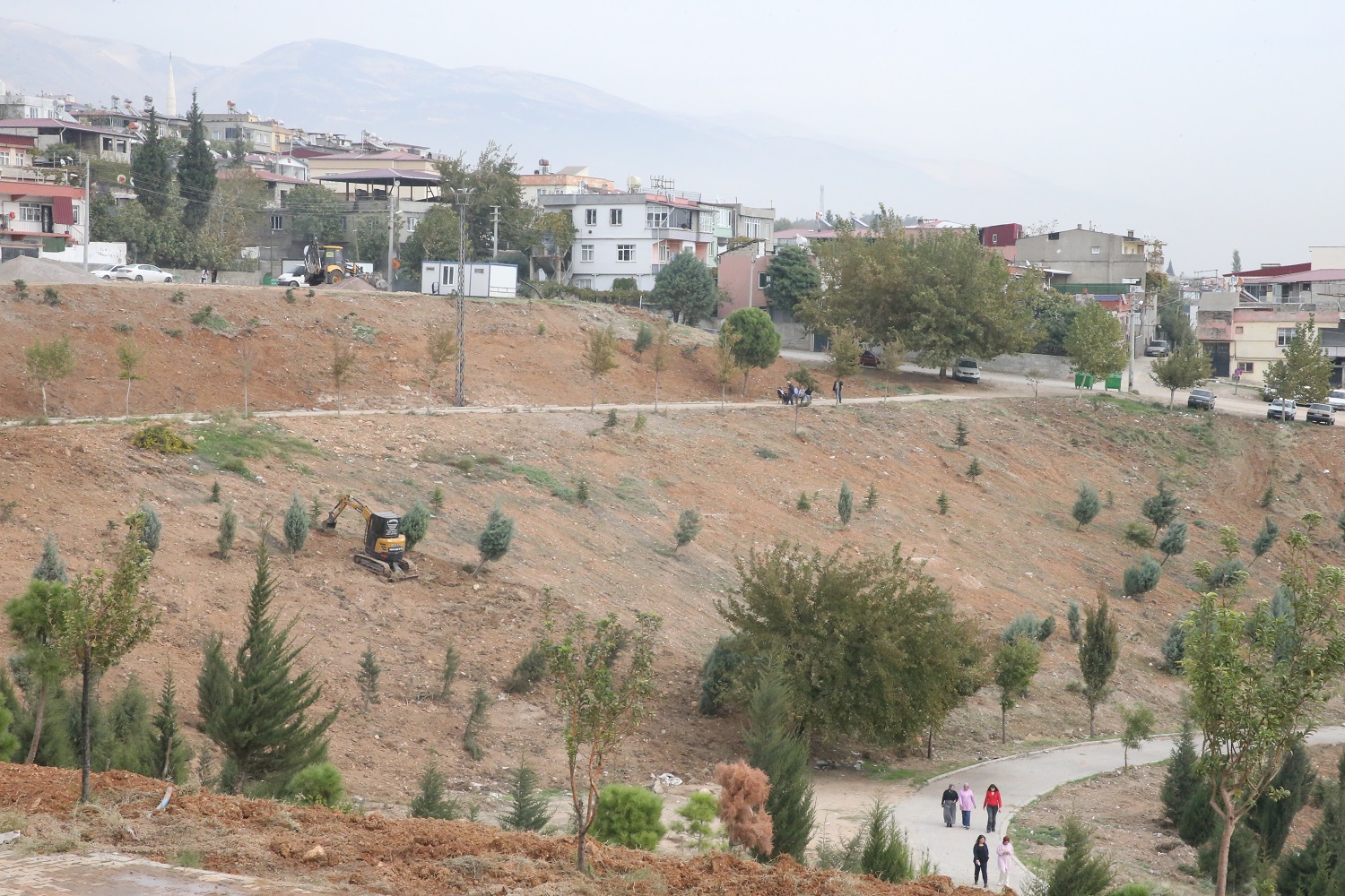 Kahramanmaraş'ta Karbon Emiliminin Artırılması İçin 75 Dönüm Alan Ağaçlandırılıyor (3)