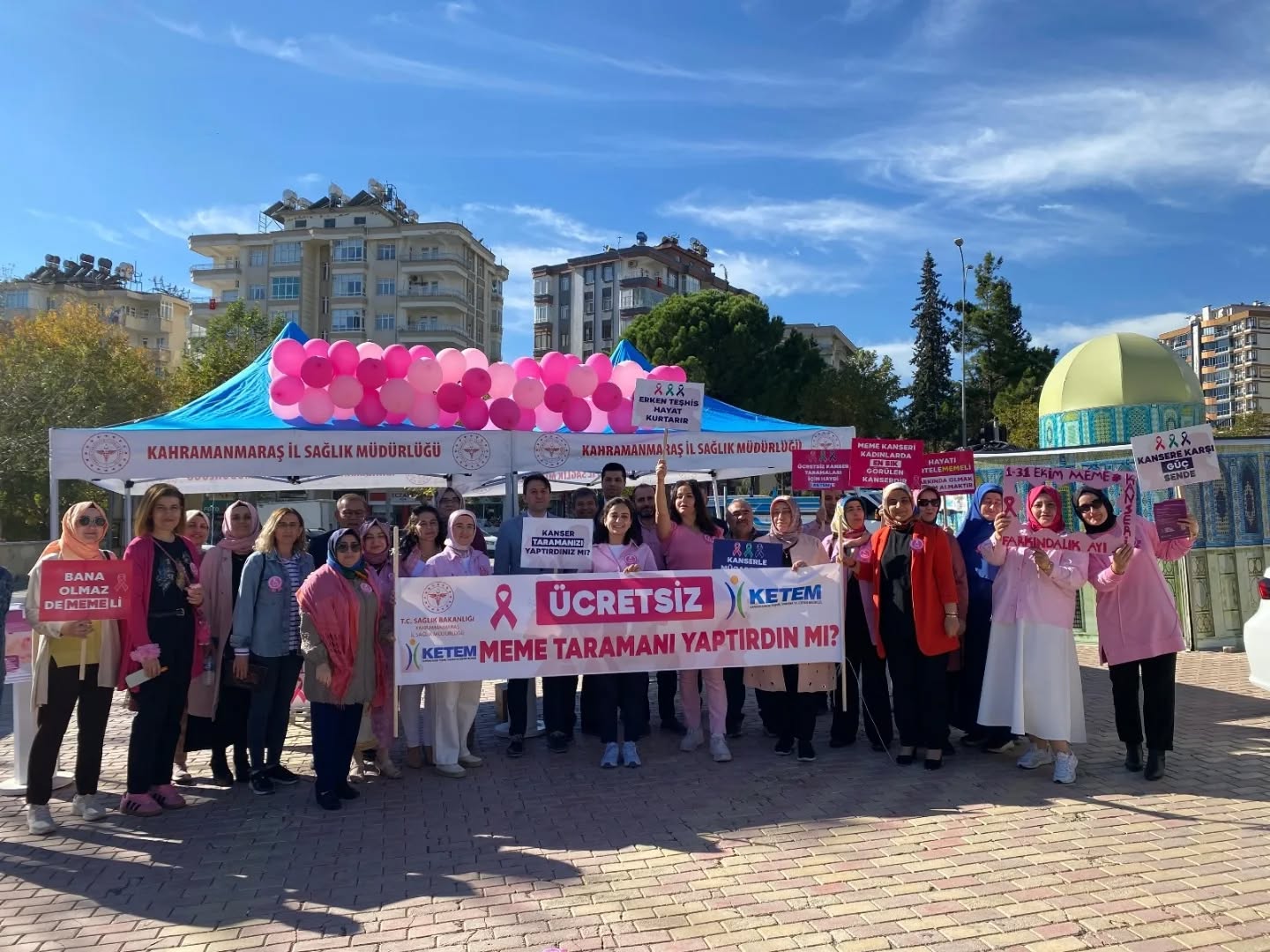 Kahramanmaraş’ta Meme Kanseri Farkındalık Ayı Etkinliği Düzenlendi2