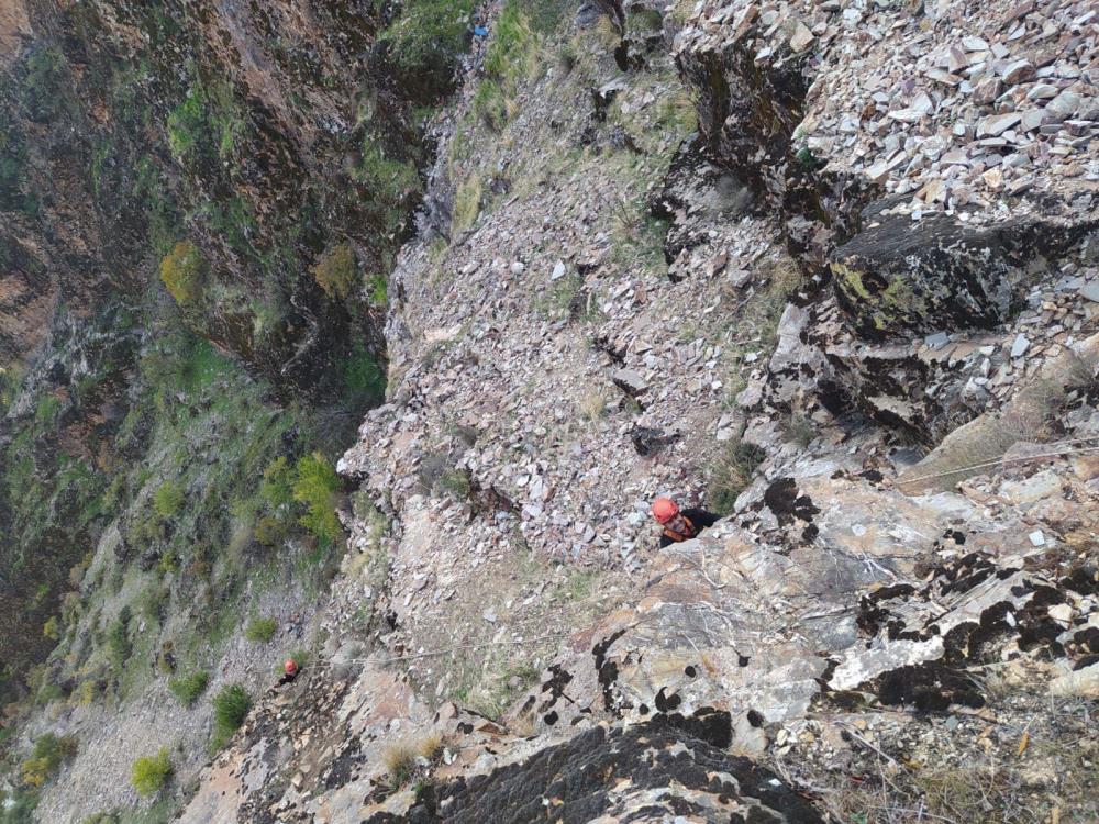 Kayalıklarda Mahsur Kalan Keçiler Kurtarıldı 1