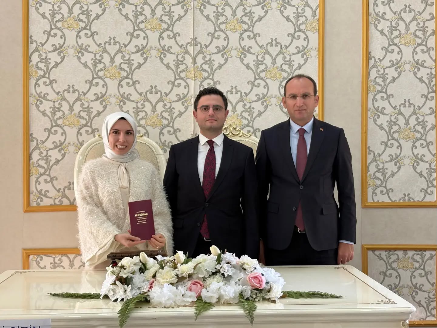 Kaymakam Sarıdoğan, Hakim Ve Savcı Çiftin Nikâhına Katıldı1