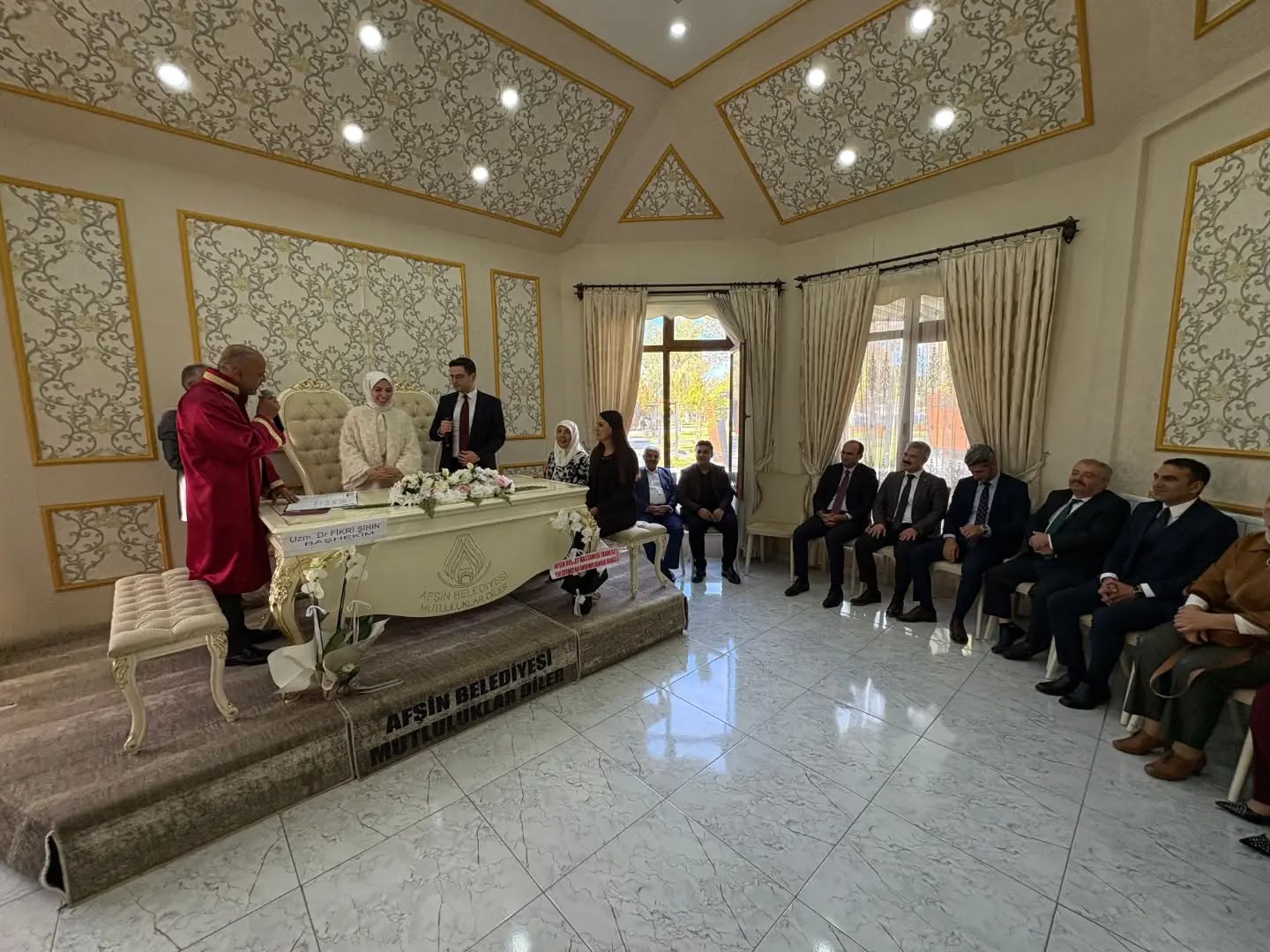 Kaymakam Sarıdoğan, Hakim Ve Savcı Çiftin Nikâhına Katıldı3