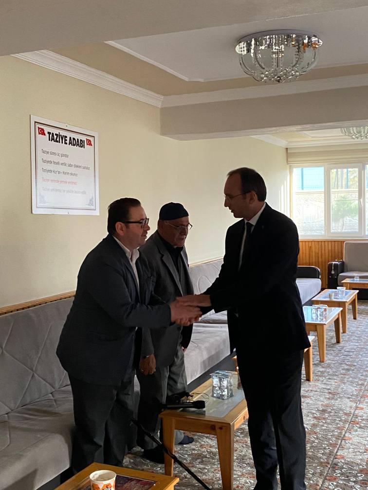 Kaymakam Sarıdoğan’dan Durna Ailesine Taziye Ziyareti1