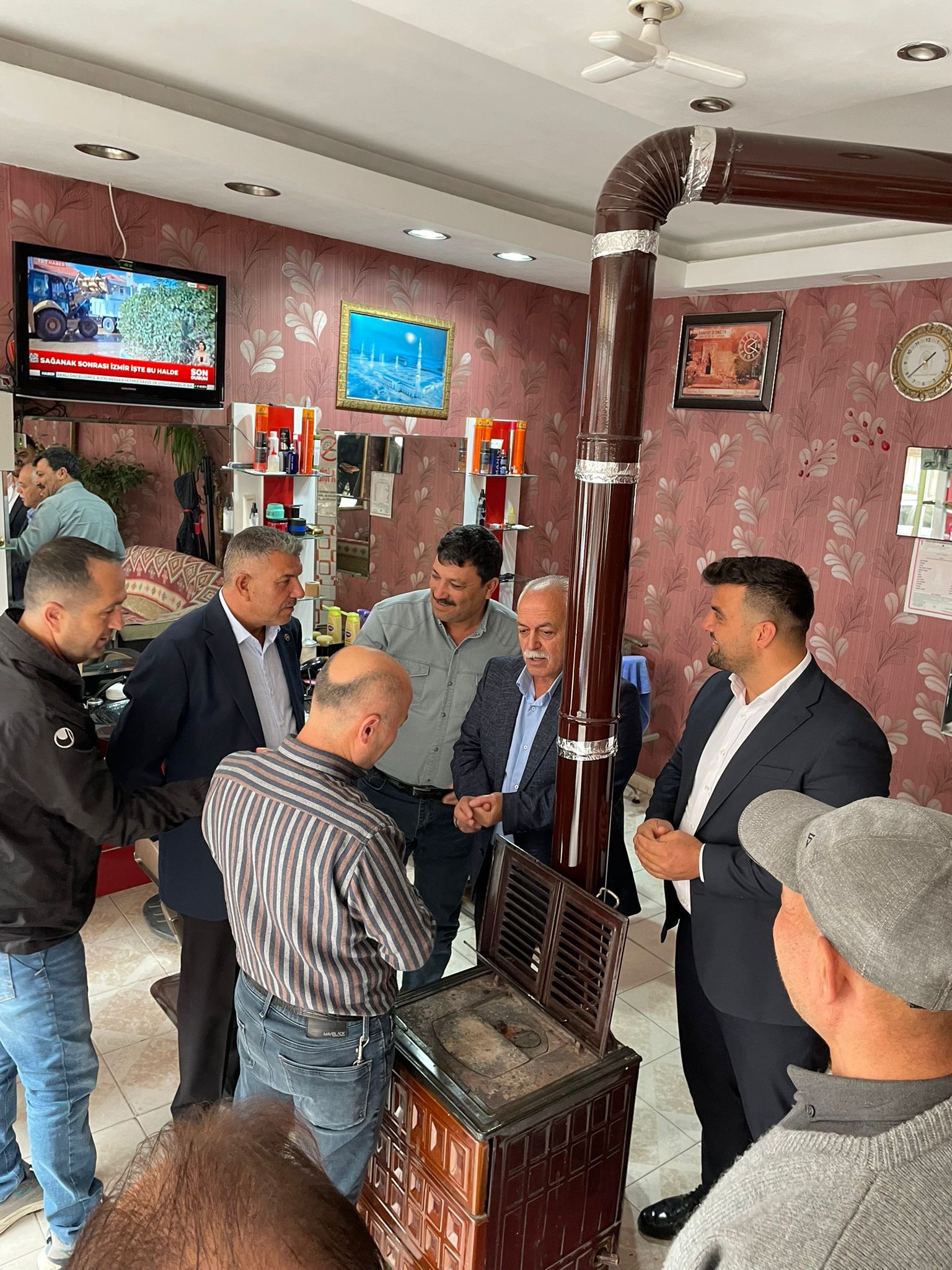 Mhp Afşin İlçe Teşkilatından Berber Esnafına Ziyaret3