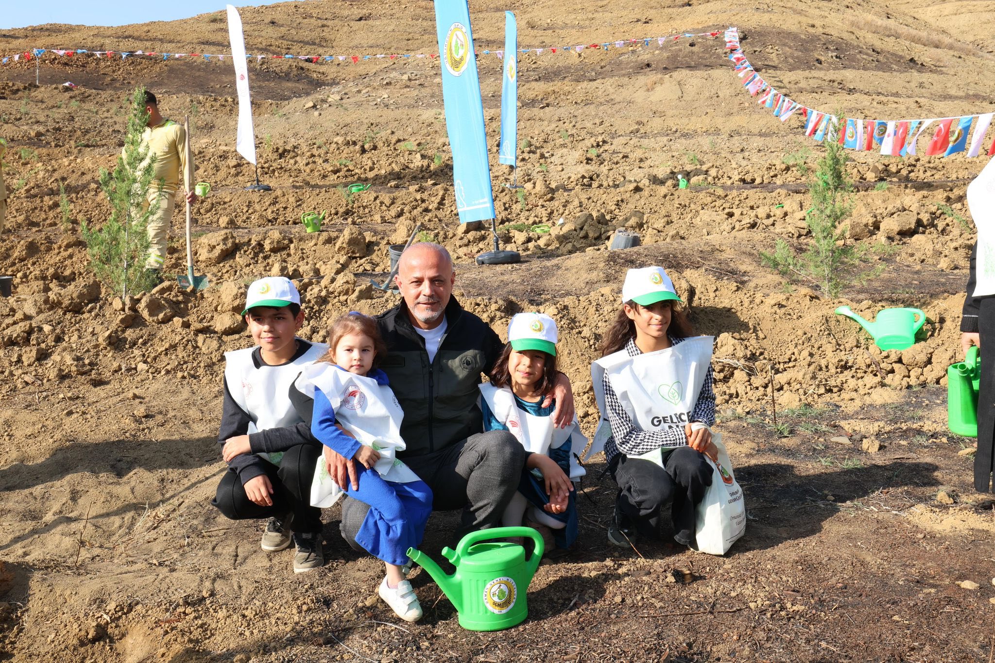 Orman Yangınlarında Kaybedilen Ağaçların Yerine Yeni Fidanlar Dikildi1