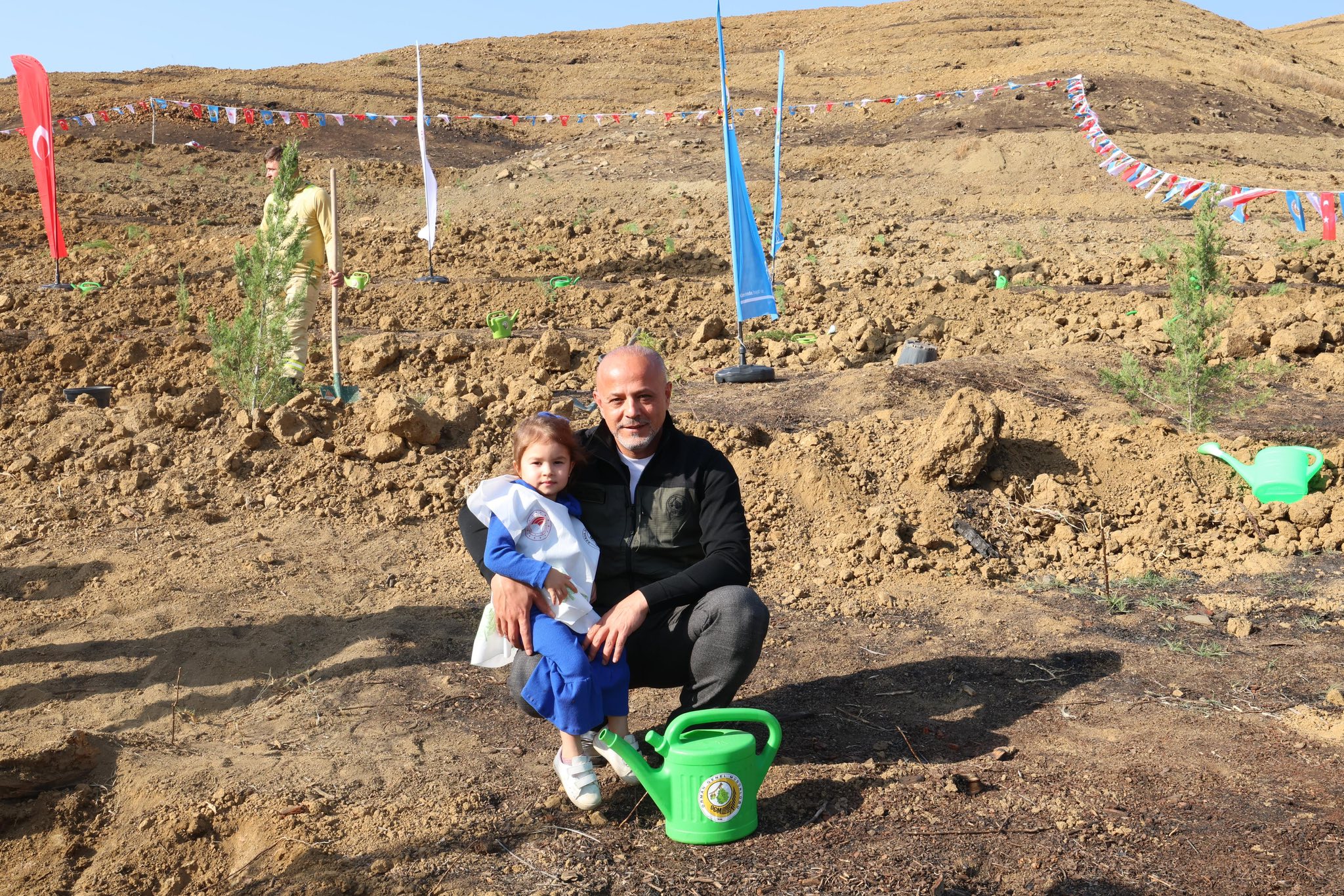 Orman Yangınlarında Kaybedilen Ağaçların Yerine Yeni Fidanlar Dikildi6