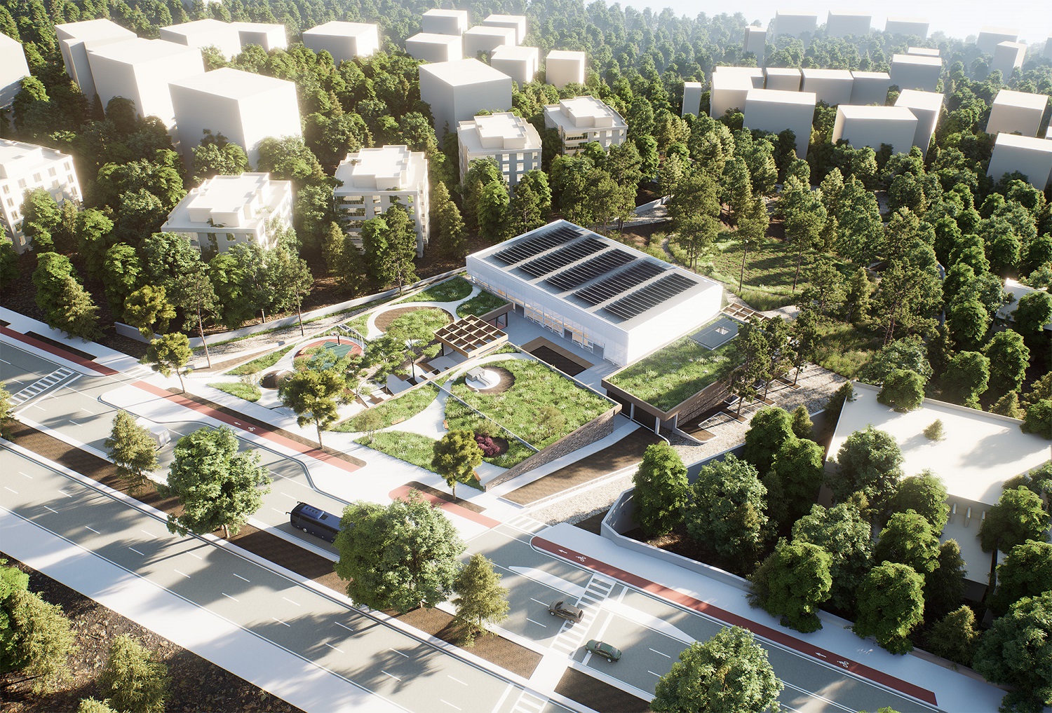 Sosyal Ve Sportif Buluşma Alanı Gençlik Ve Spor Merkezi’nde Çalışmalar Sürüyor (4)