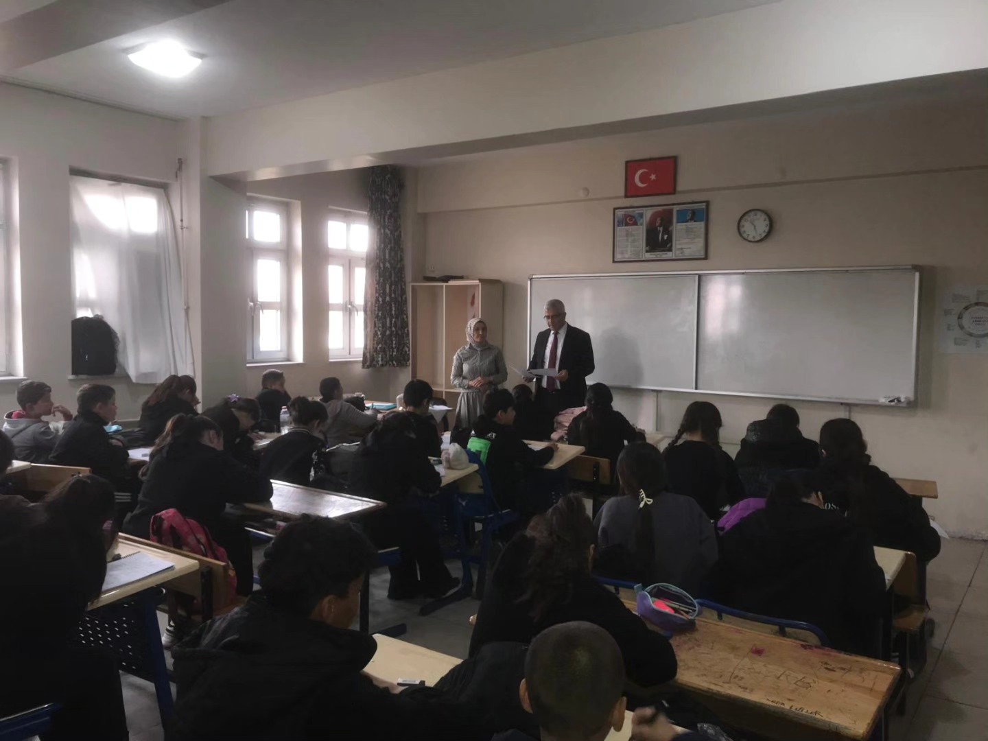 Şube Müdürü Ceran’dan Ortak Sınav Ziyaretleri