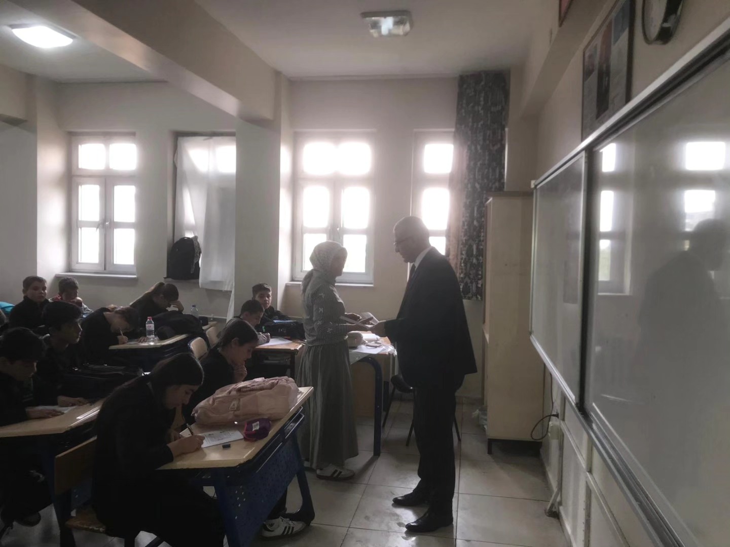 Şube Müdürü Ceran’dan Ortak Sınav Ziyaretleri1