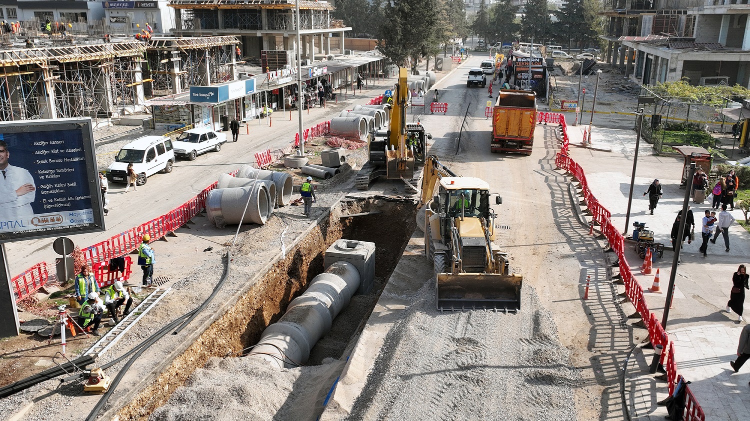 Yeni Konutların Altyapıları Da Hızla İnşa Ediliyor (2)