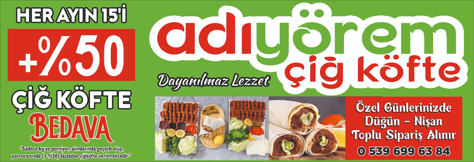 Adıyörem Çiğköfte’de Kampanya Ve İndirimler Bitmiyor4