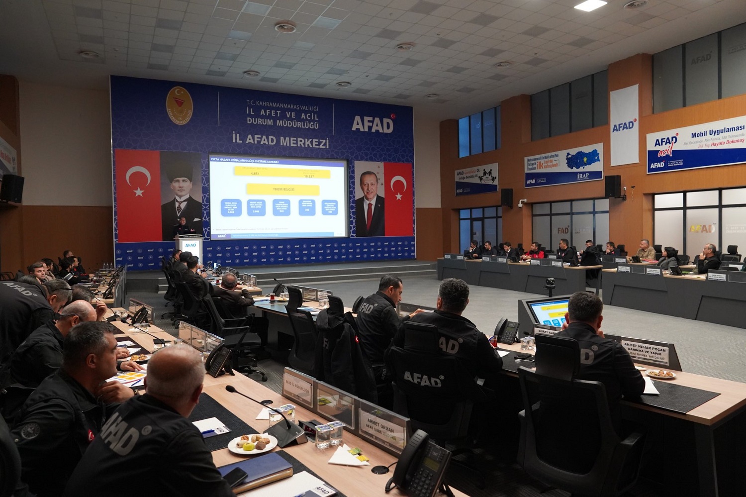 Afad Başkanı Pehlivan, Kahramanmaraş'ta İncelemelerde Bulundu (1)