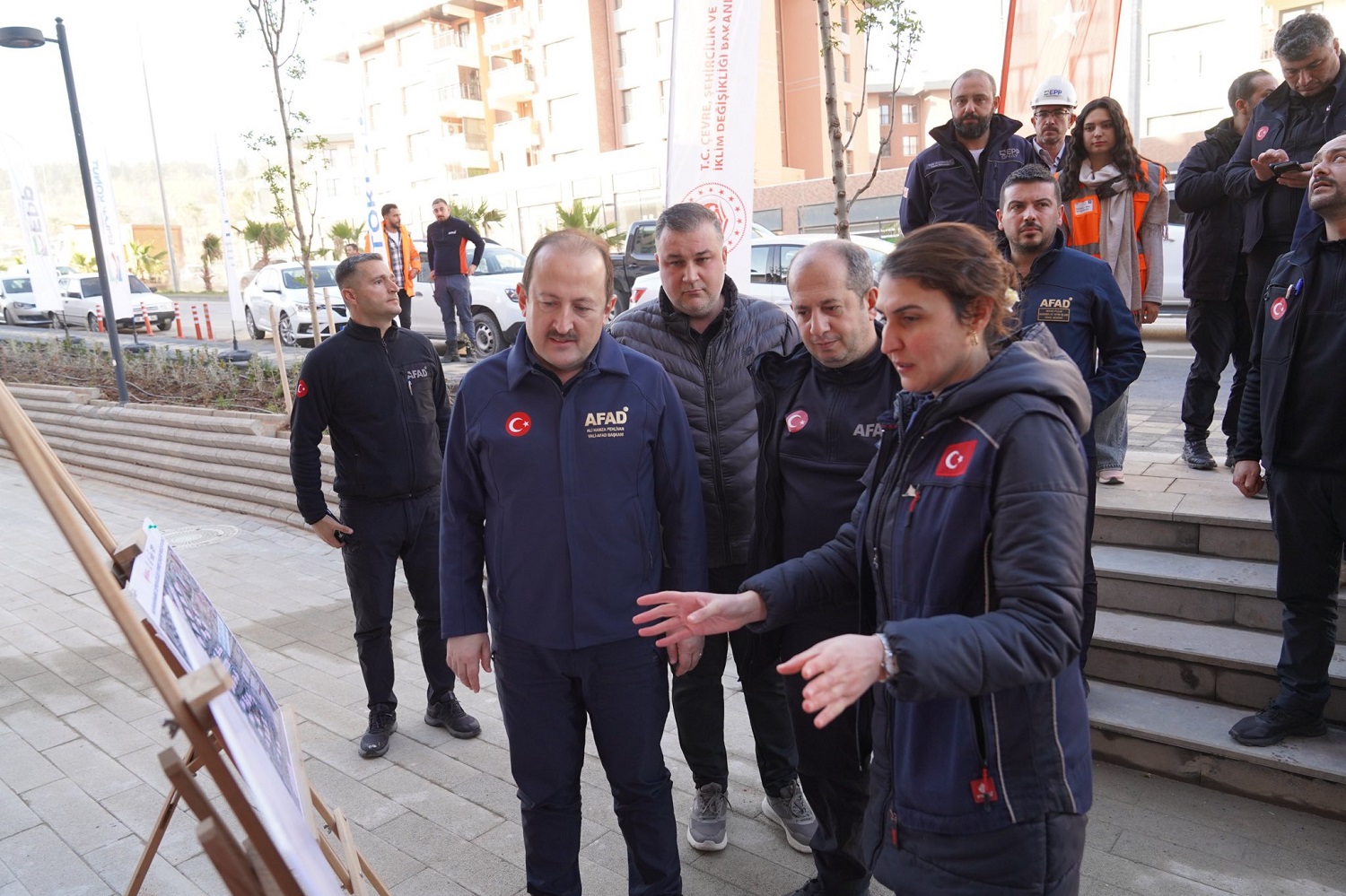 Afad Başkanı Pehlivan, Kahramanmaraş'ta İncelemelerde Bulundu (3)