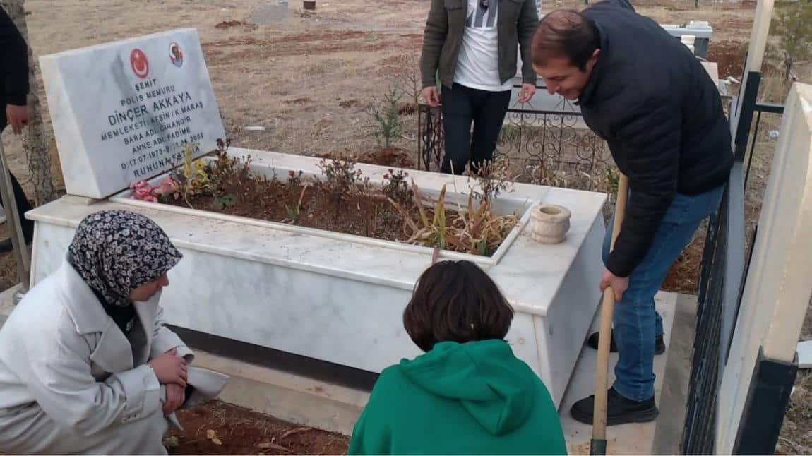 Afşin Şehit Dinçer Akkaya Kız Mtal'den Anlamlı Vefa Örneği