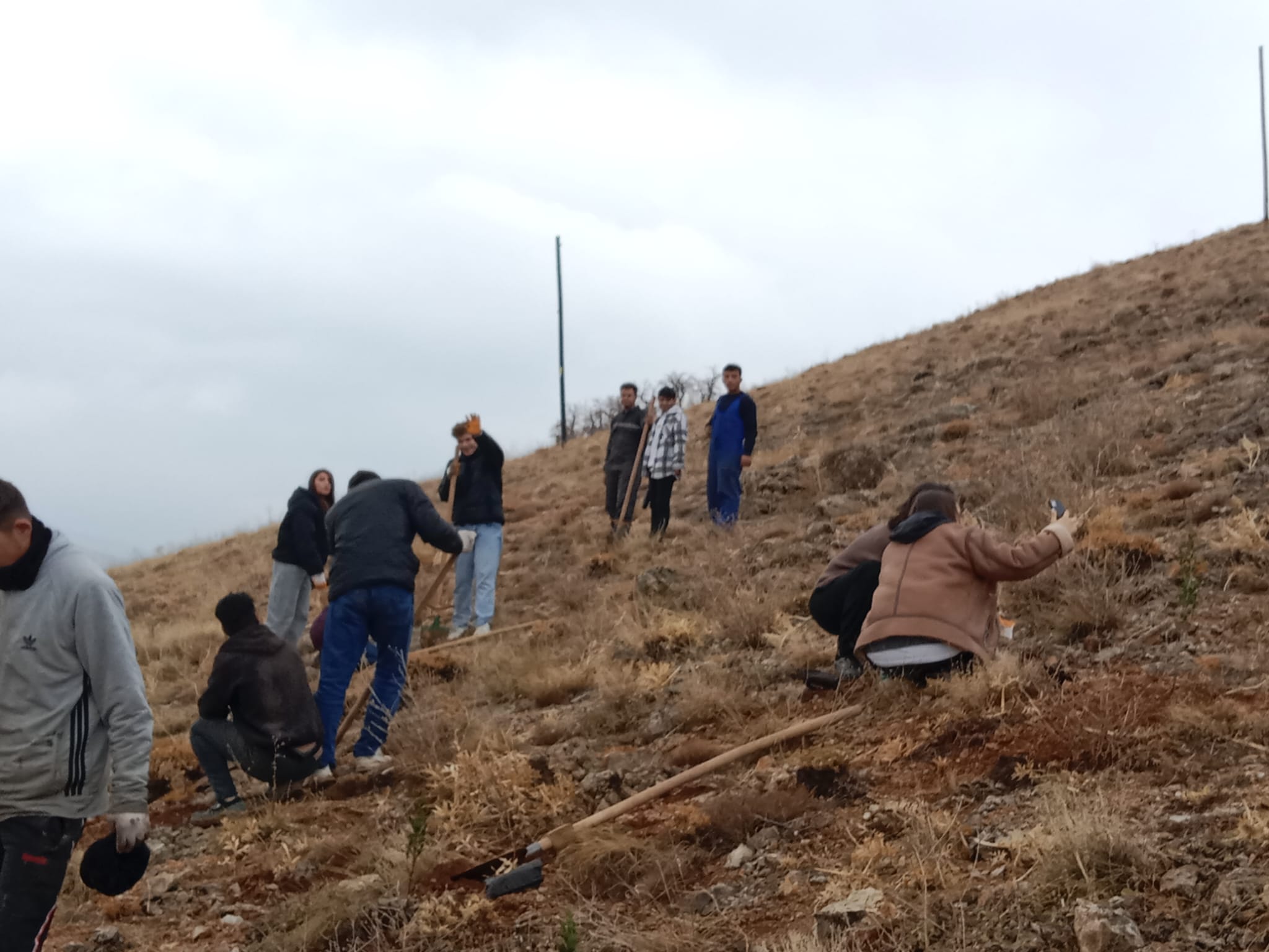 Afşin’de Anahtar Parti’den Fidan Dikimi Ve Çevre Temizliği Etkinliği (5)