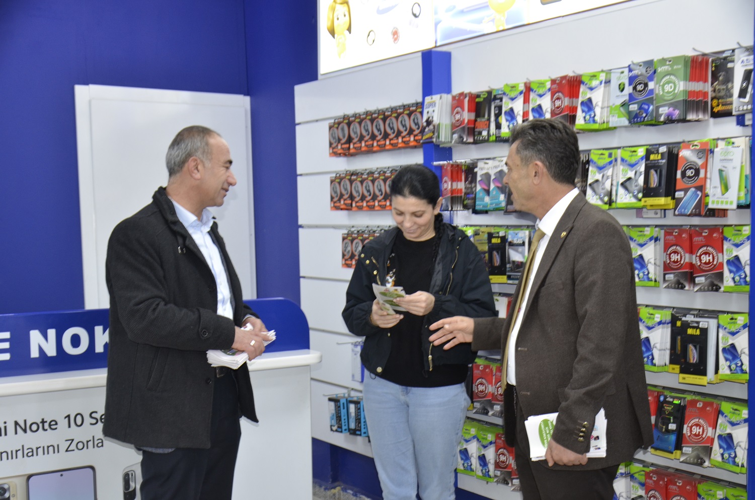 Afşin’de Esnafa Trafik Ve Sağlık İçin Yürüyüş Bilgilendirmesi Yapıldı (15)